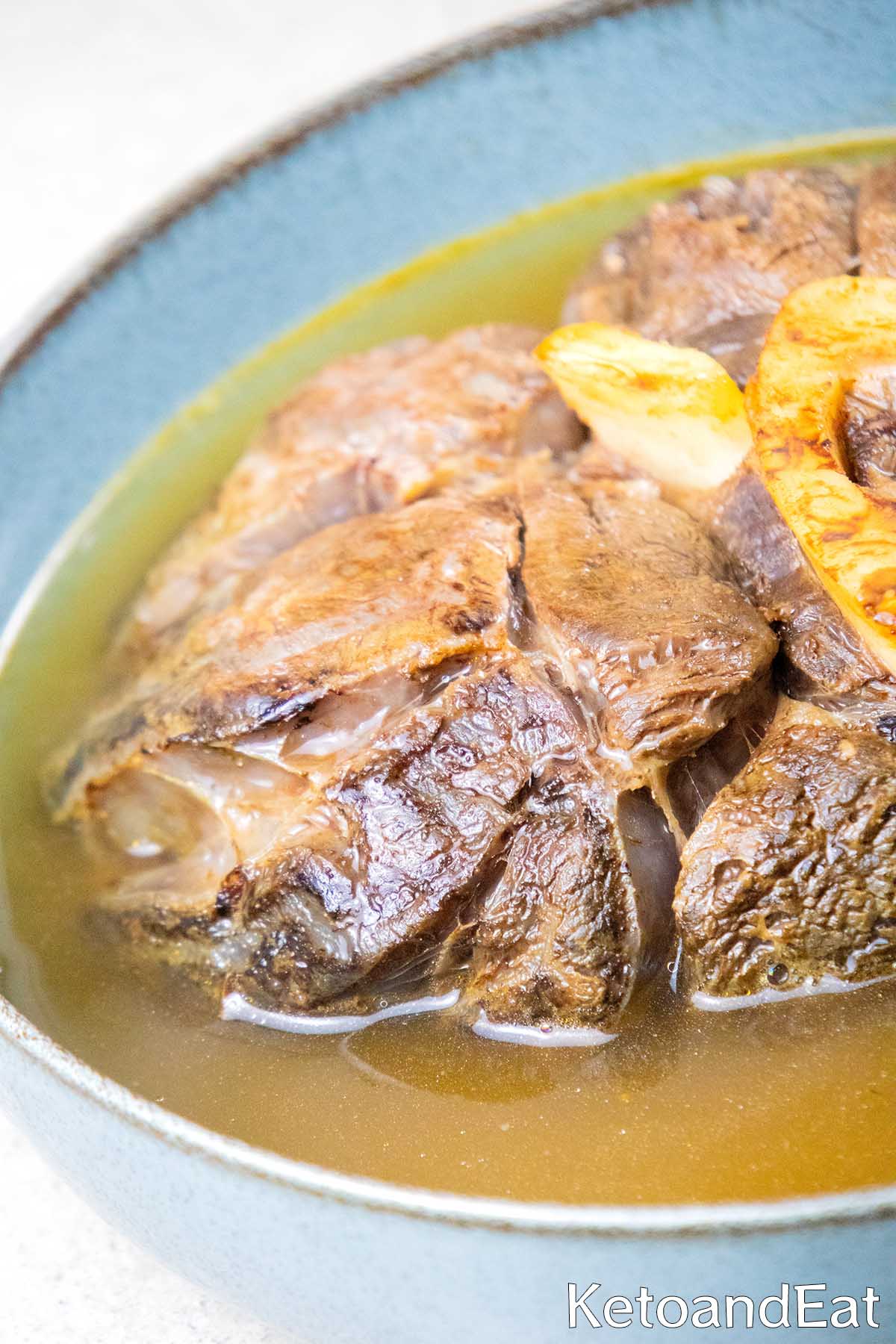 Low Carb Keto Beef Shank