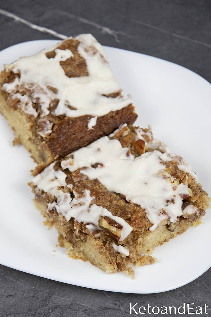 Low Carb Keto Breakfast Cake