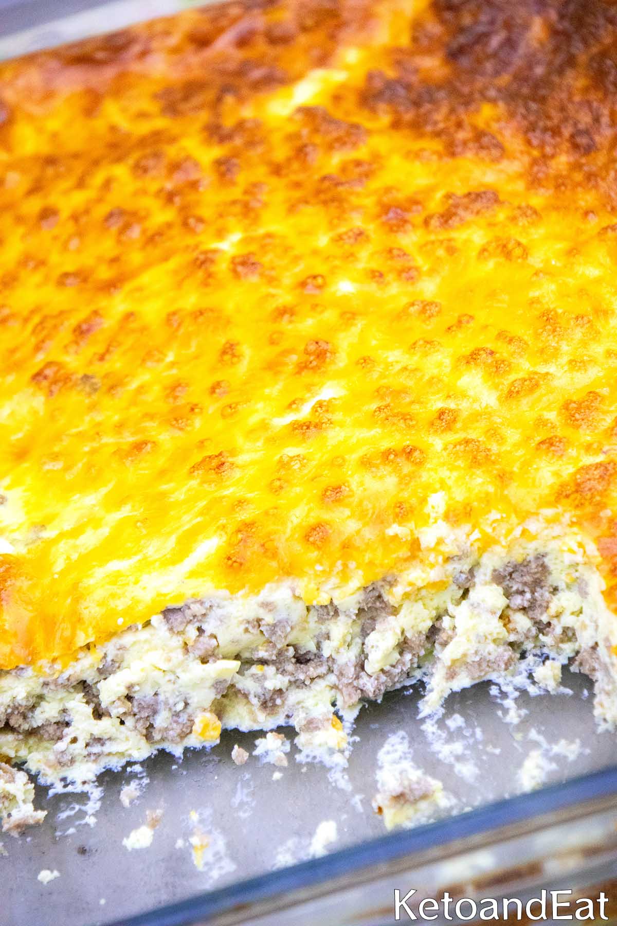 Low Carb Keto Breakfast Casserole Recipe