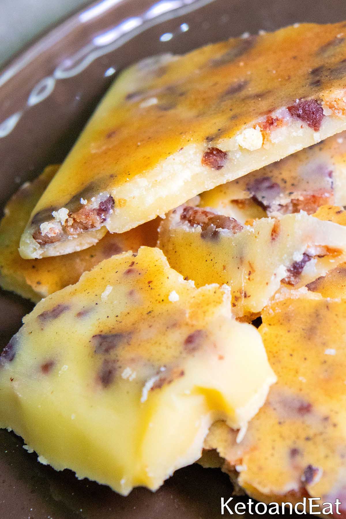 Low Carb Keto Butter & Bacon Bark