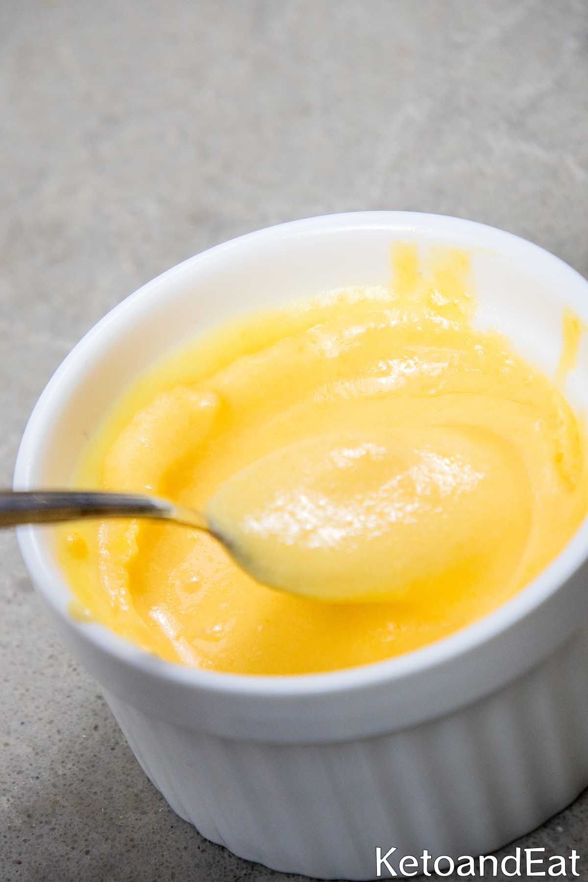 Low Carb Keto Cheddar Cheese Sauce