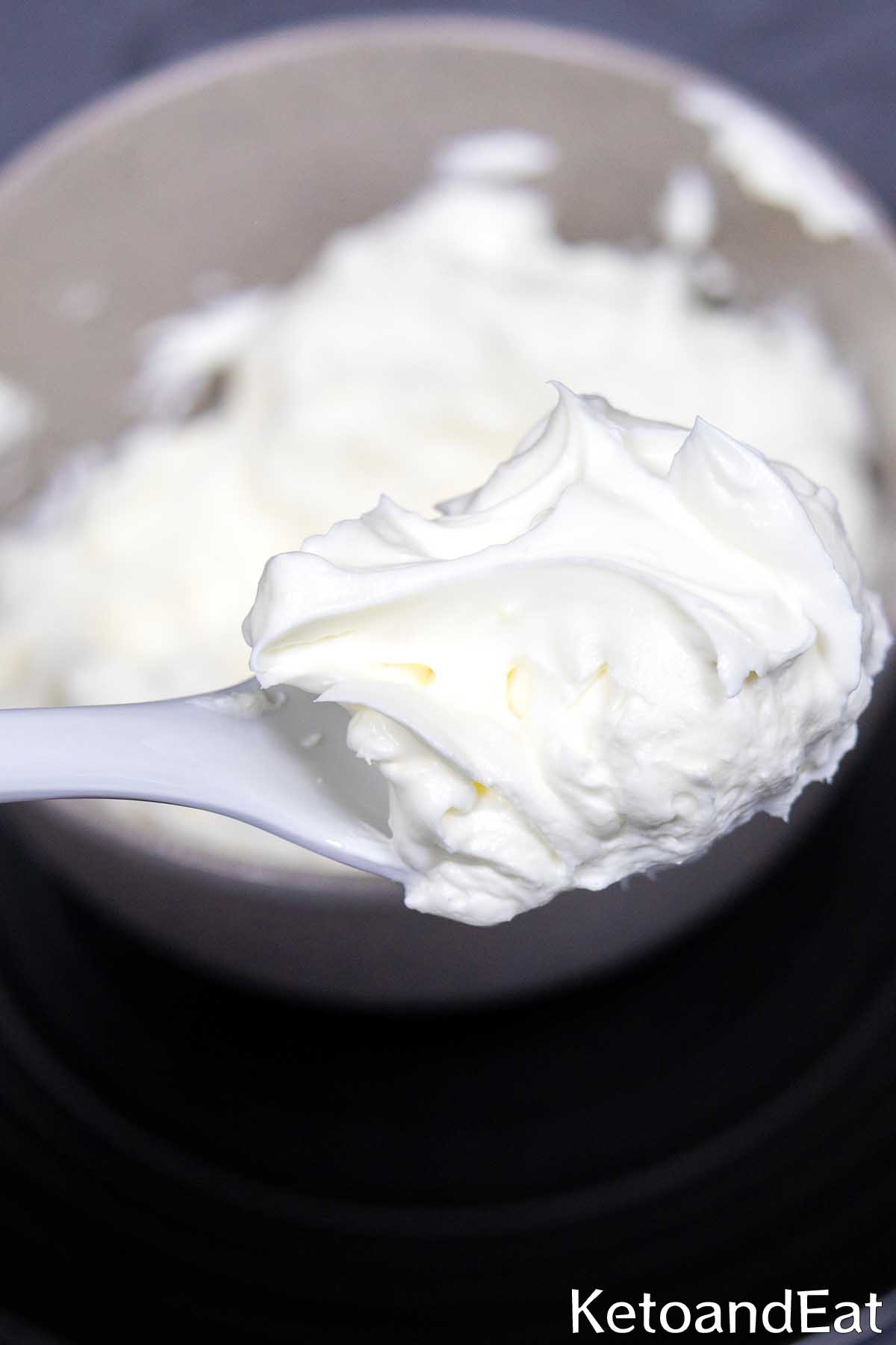 Low Carb Keto Cheesecake Fluff