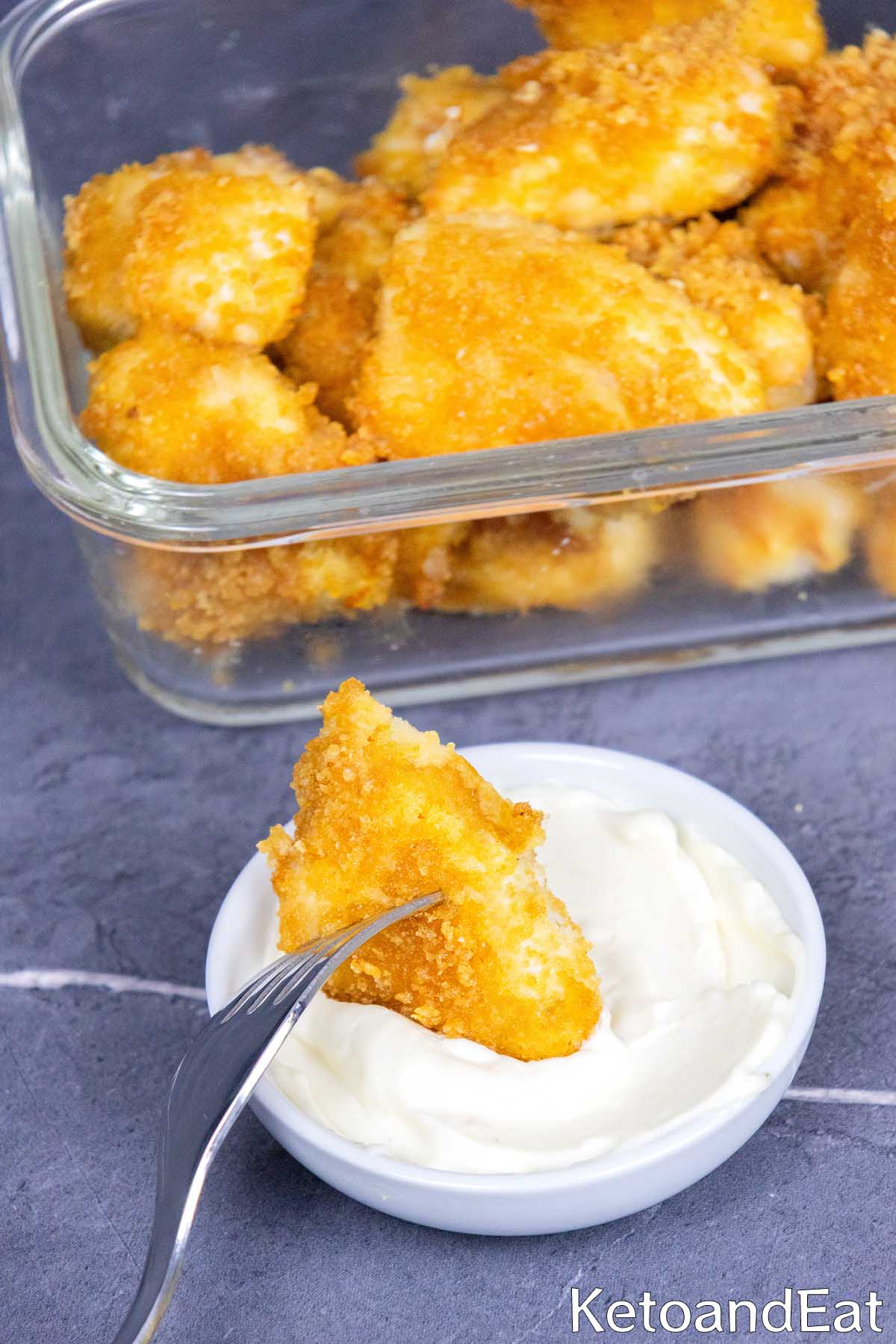 Low Carb Keto Chicken Nuggets