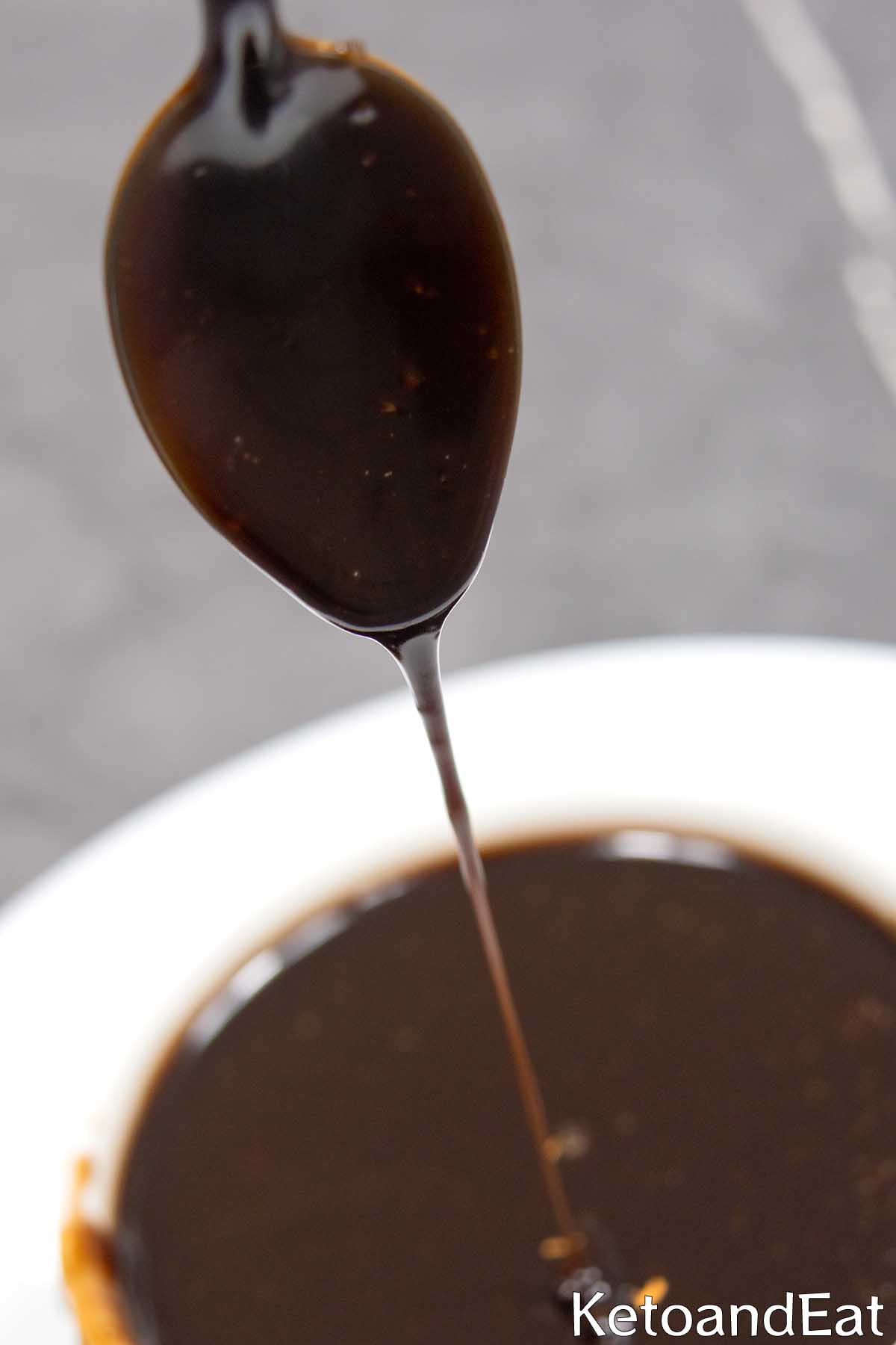 Low Carb Keto Chocolate Sauce