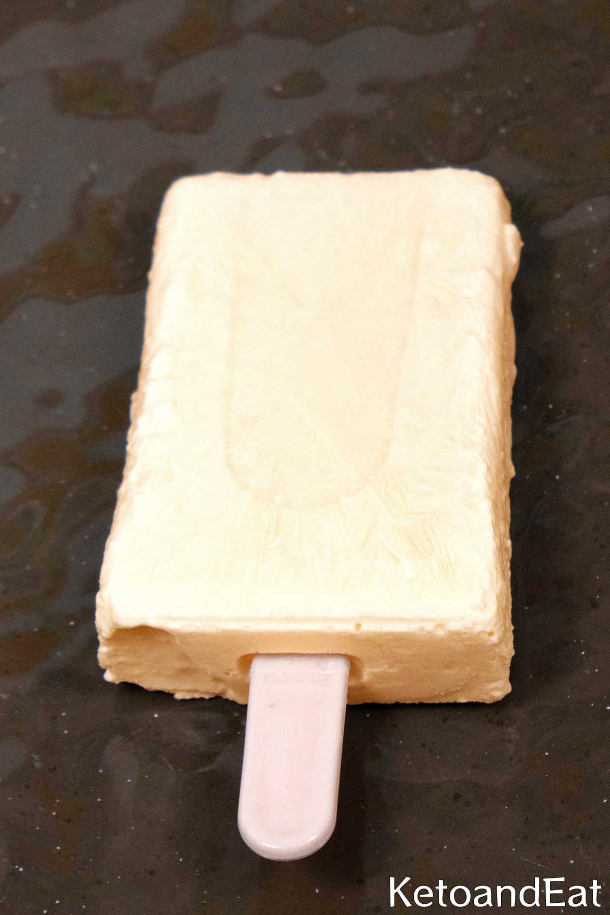 Low Carb Keto Coffee Popsicles