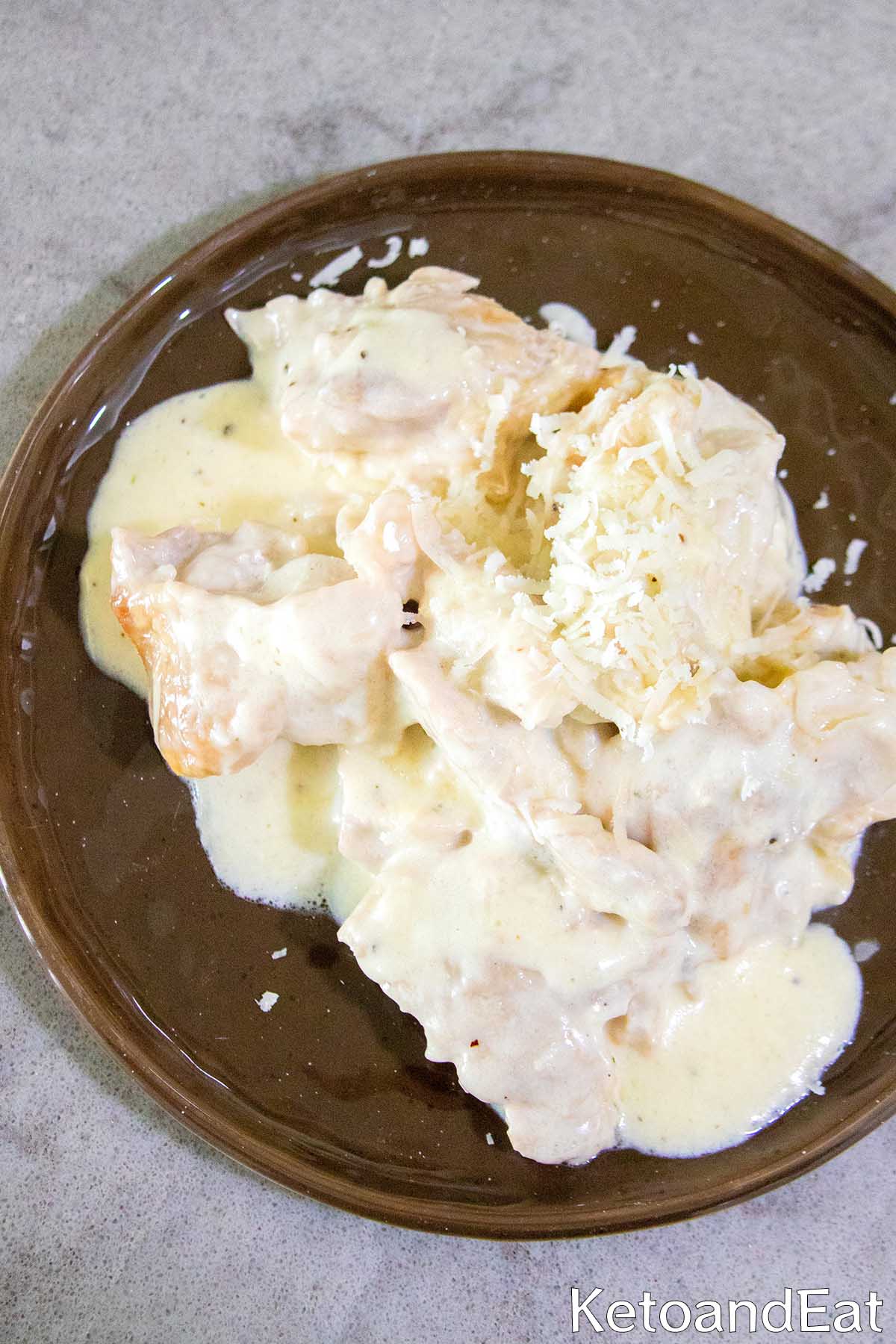 Low Carb Keto Creamy Chicken