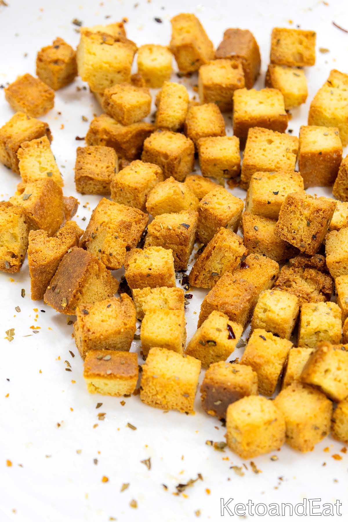 Low Carb Keto Croutons