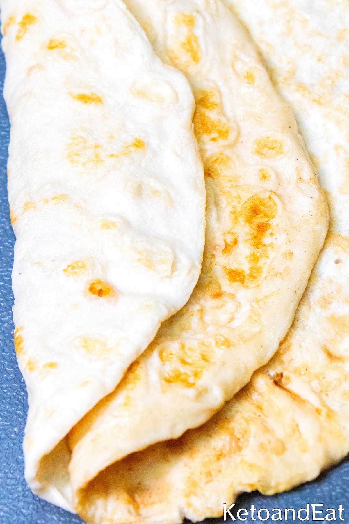 Low Carb Keto Egg White Wraps