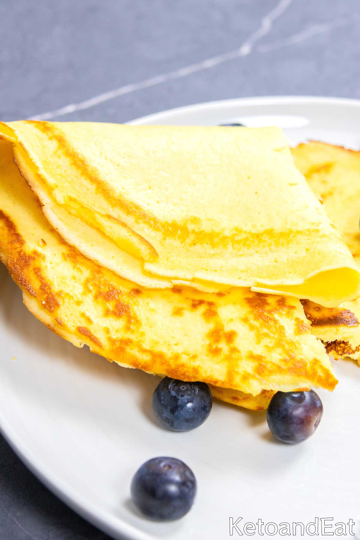 Low Carb Keto French Crepes 