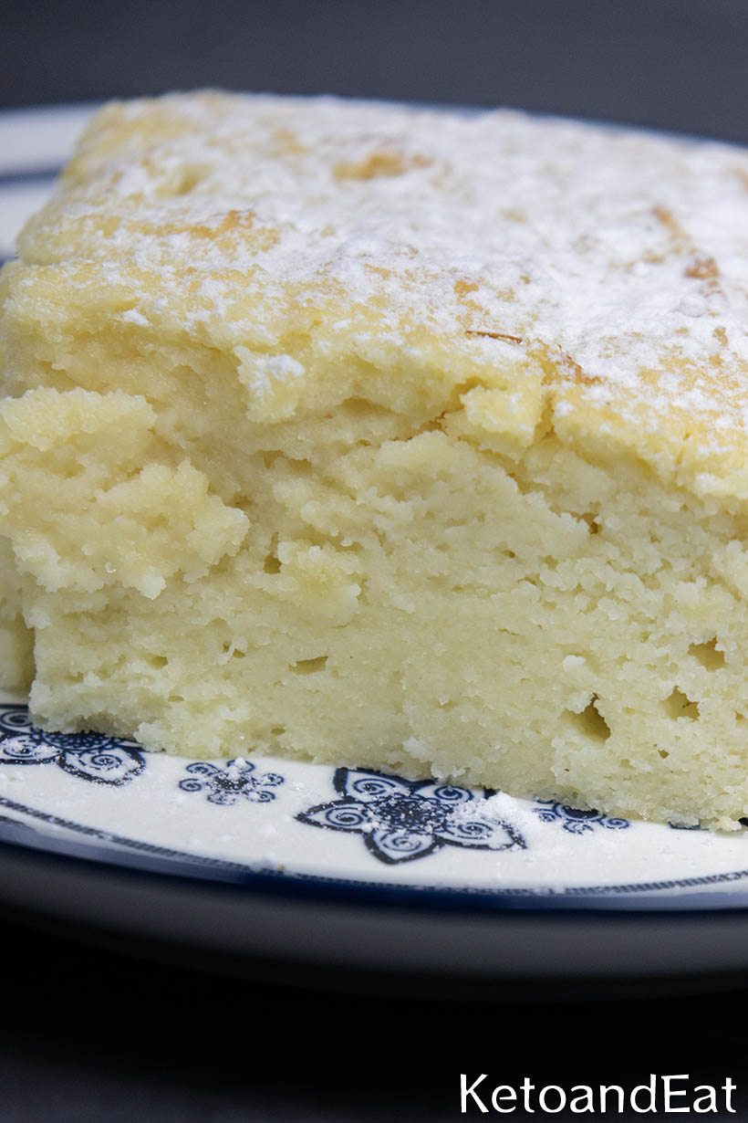 Low Carb Keto Lemon Ricotta Cake