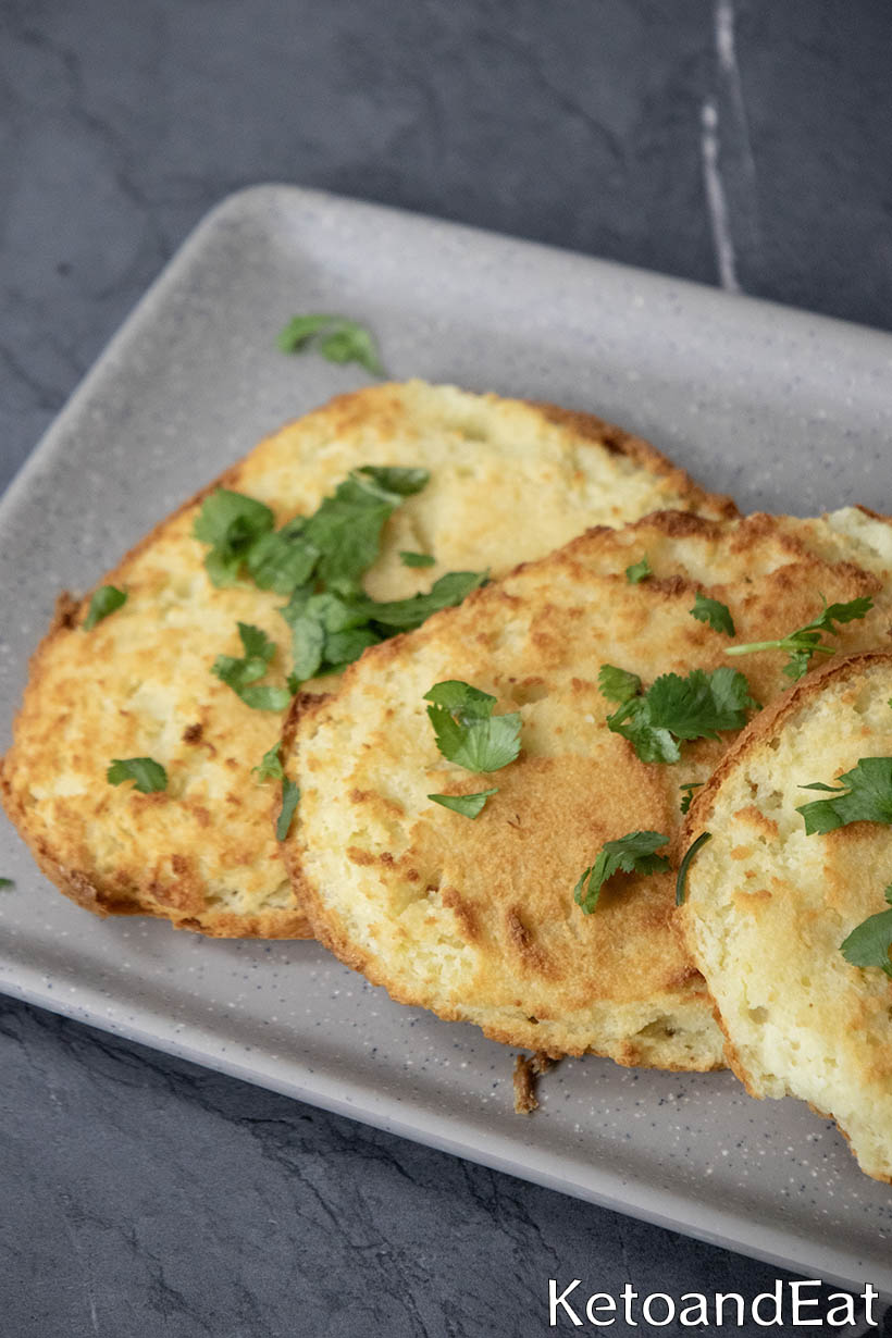 Low Carb Keto Naan Bread 
