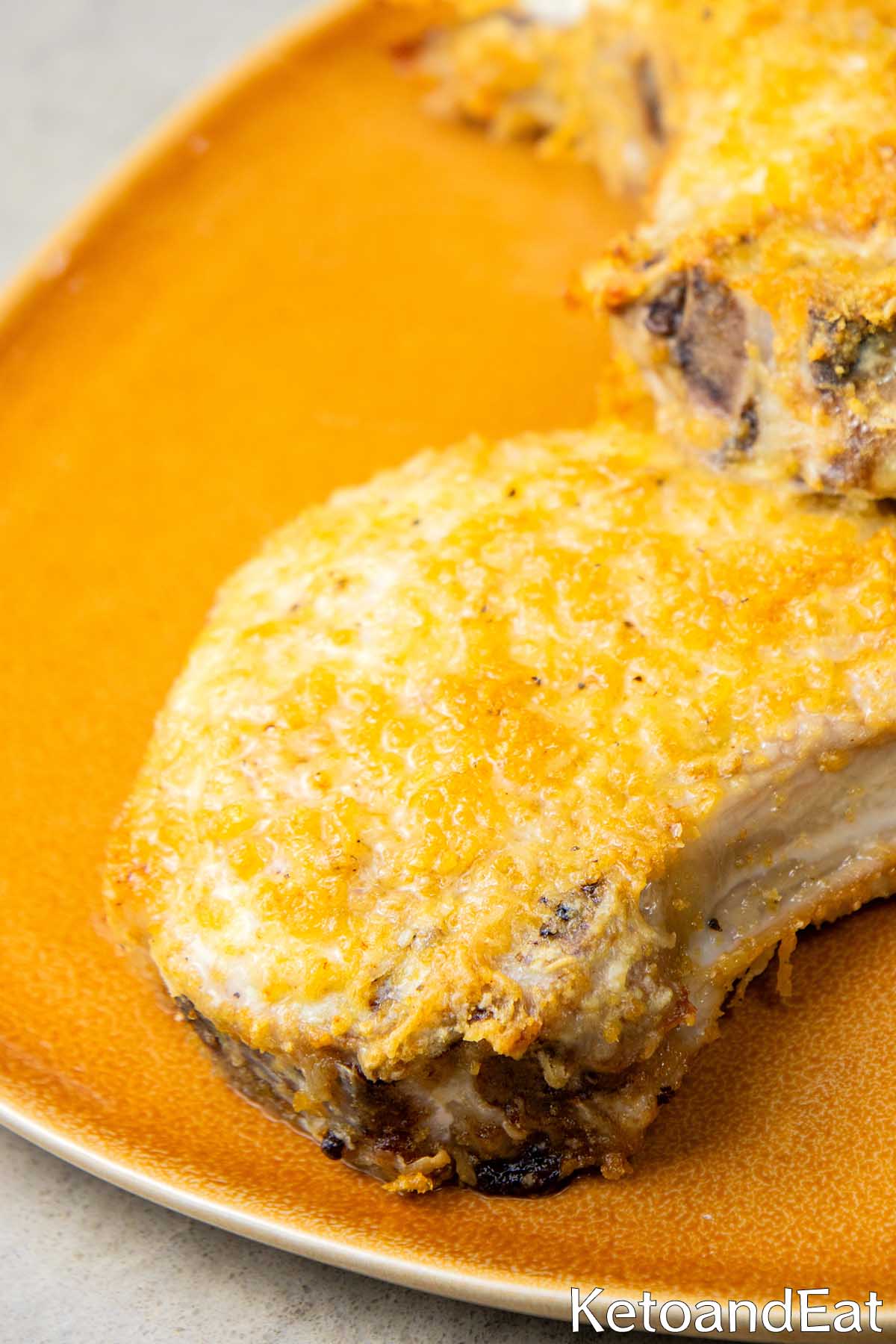 Low Carb Keto Parmesan Pork Chops Recipe