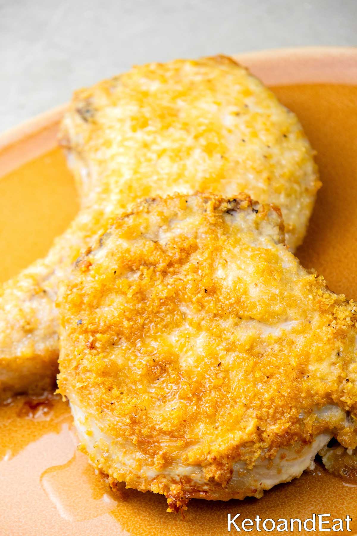 Low Carb Keto Parmesan Pork Chops