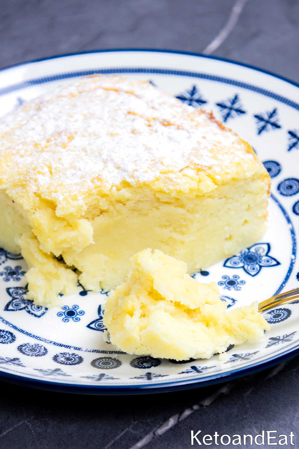 Low Carb Keto Ricotta Cake