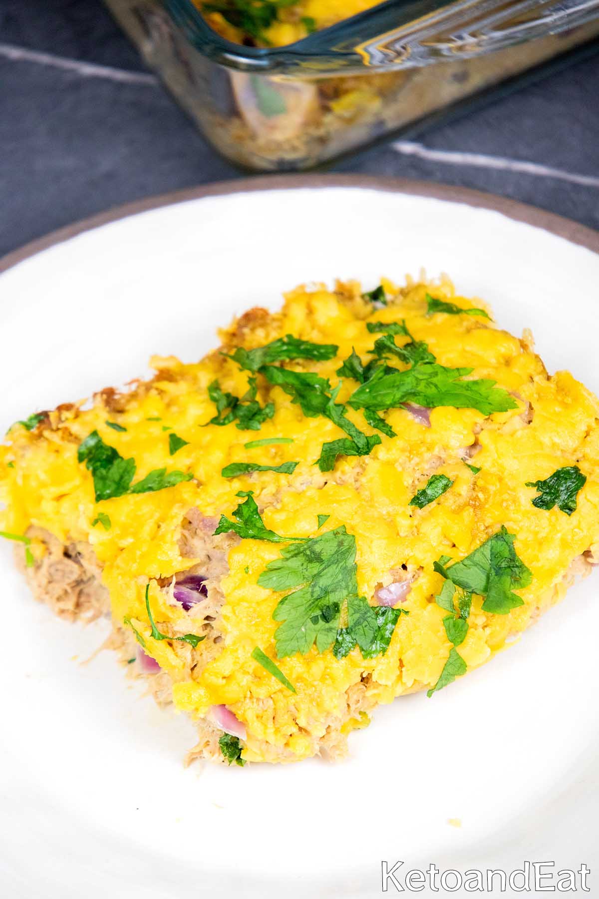 Low Carb Keto Tuna Casserole