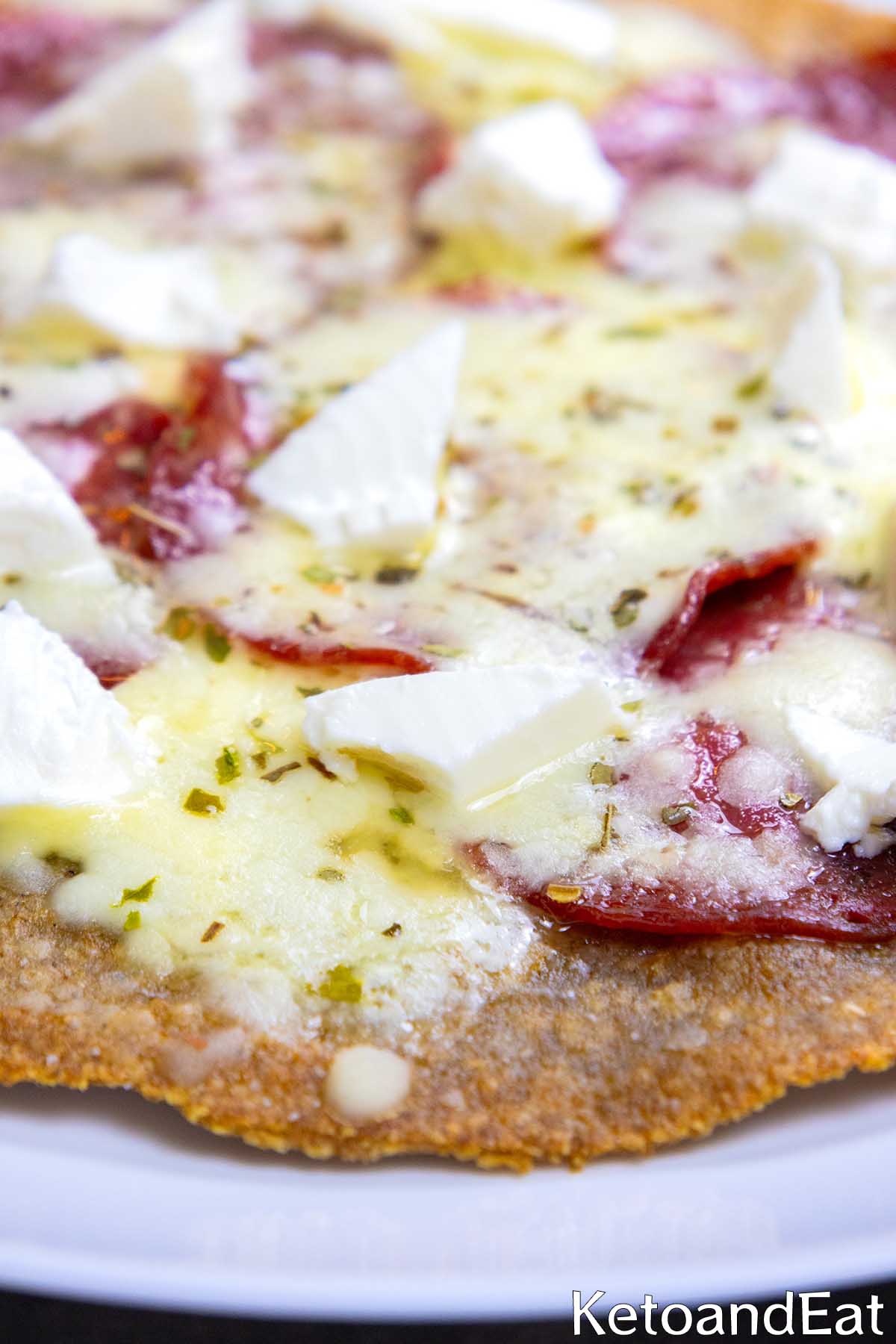 Low Carb Pizza Tortillas