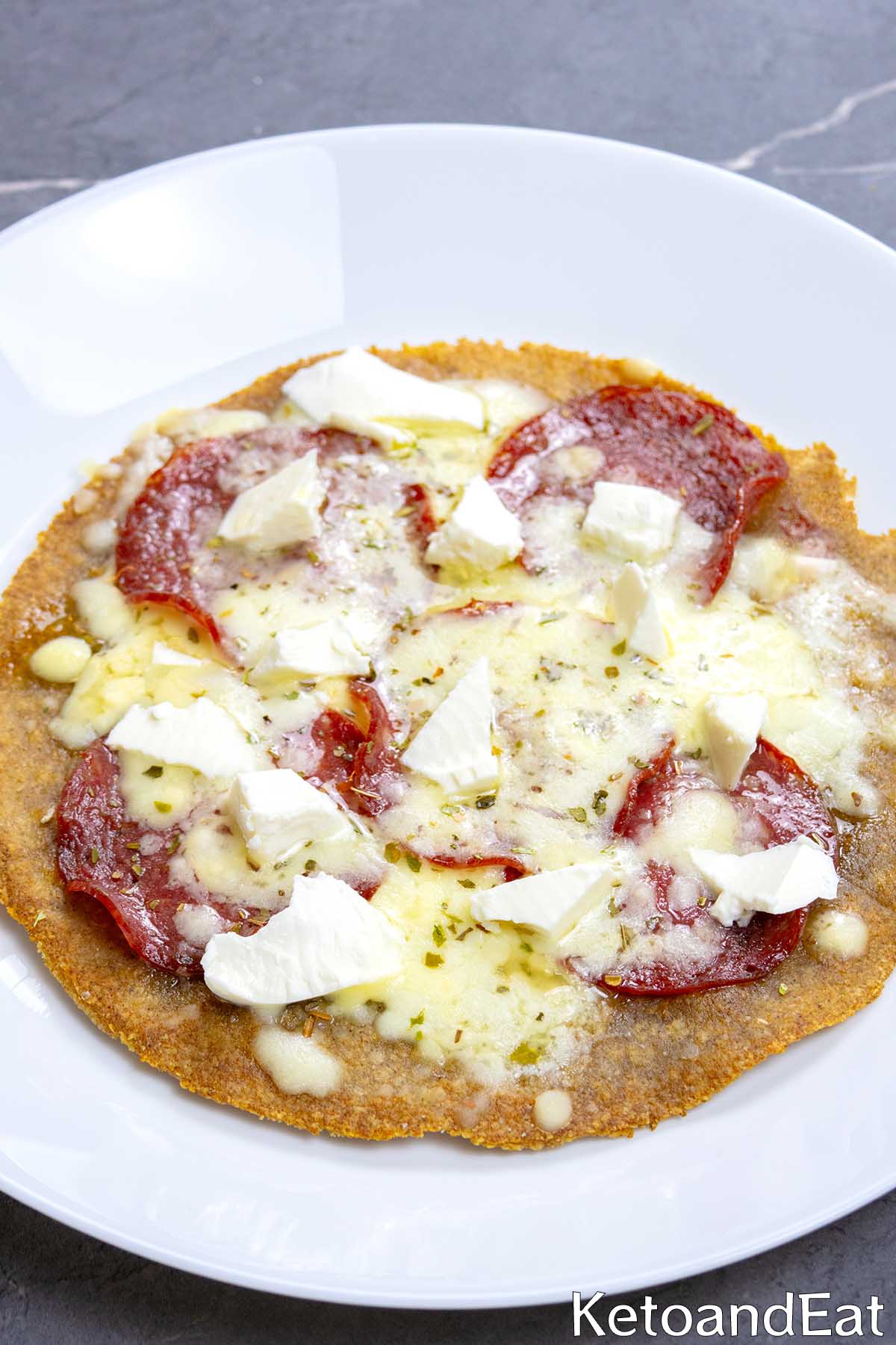 Low Carb Pizza Tortillas
