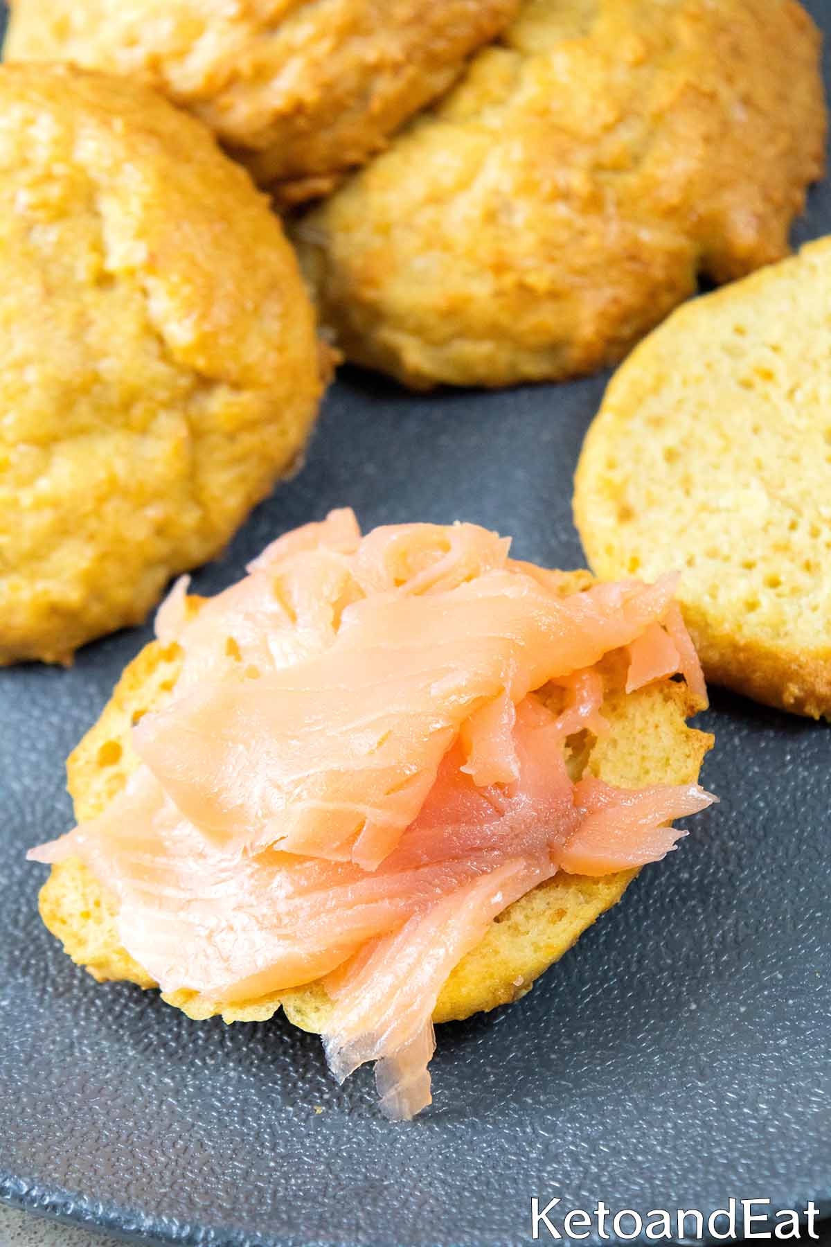 Low Carb Salmon Biscuits Recipe