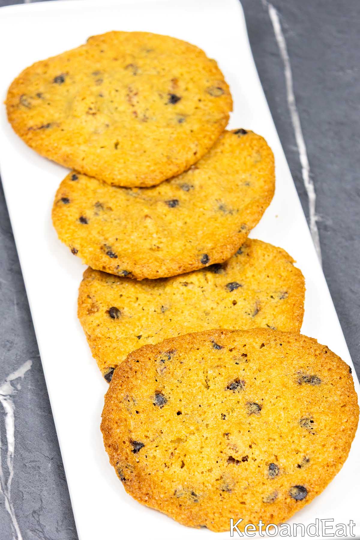 Low Carb Thin & Crispy Cowboy Cookies