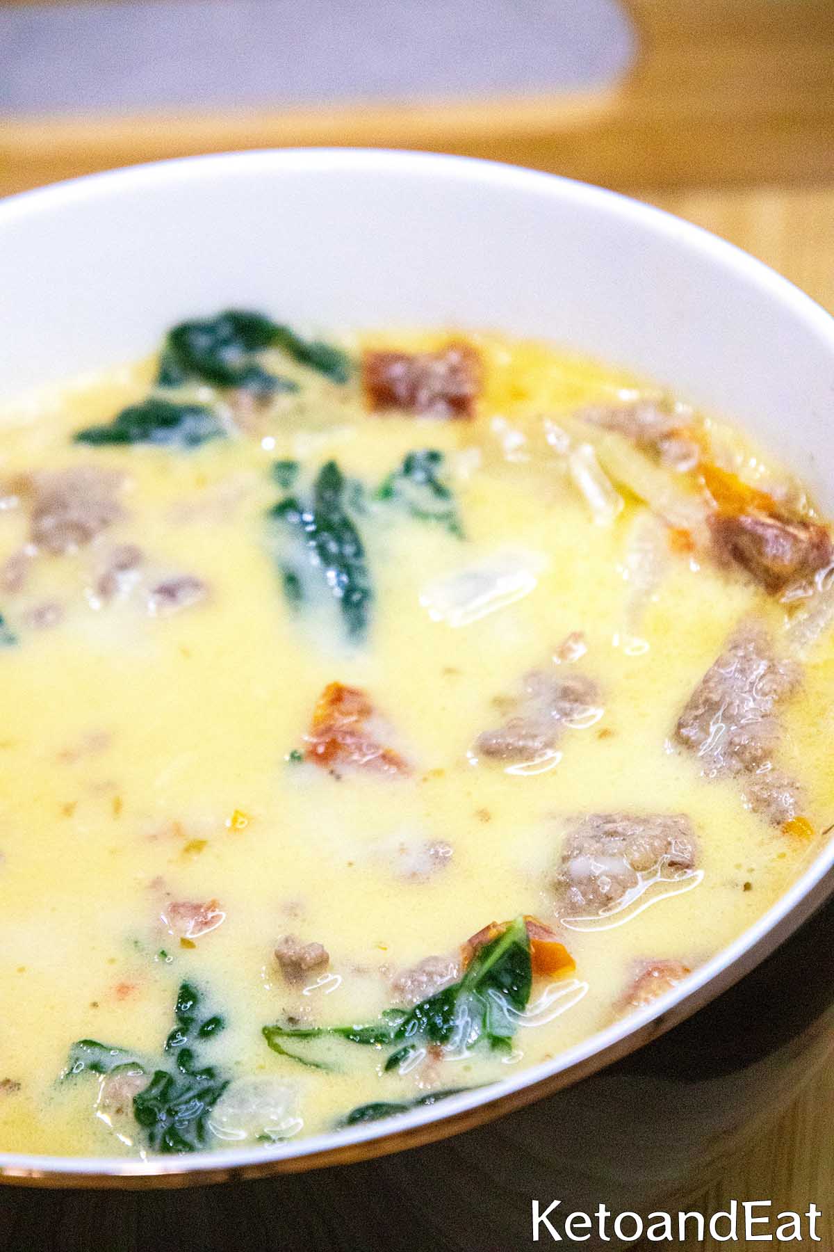 Low Carb Tuscan Soup Recipe 