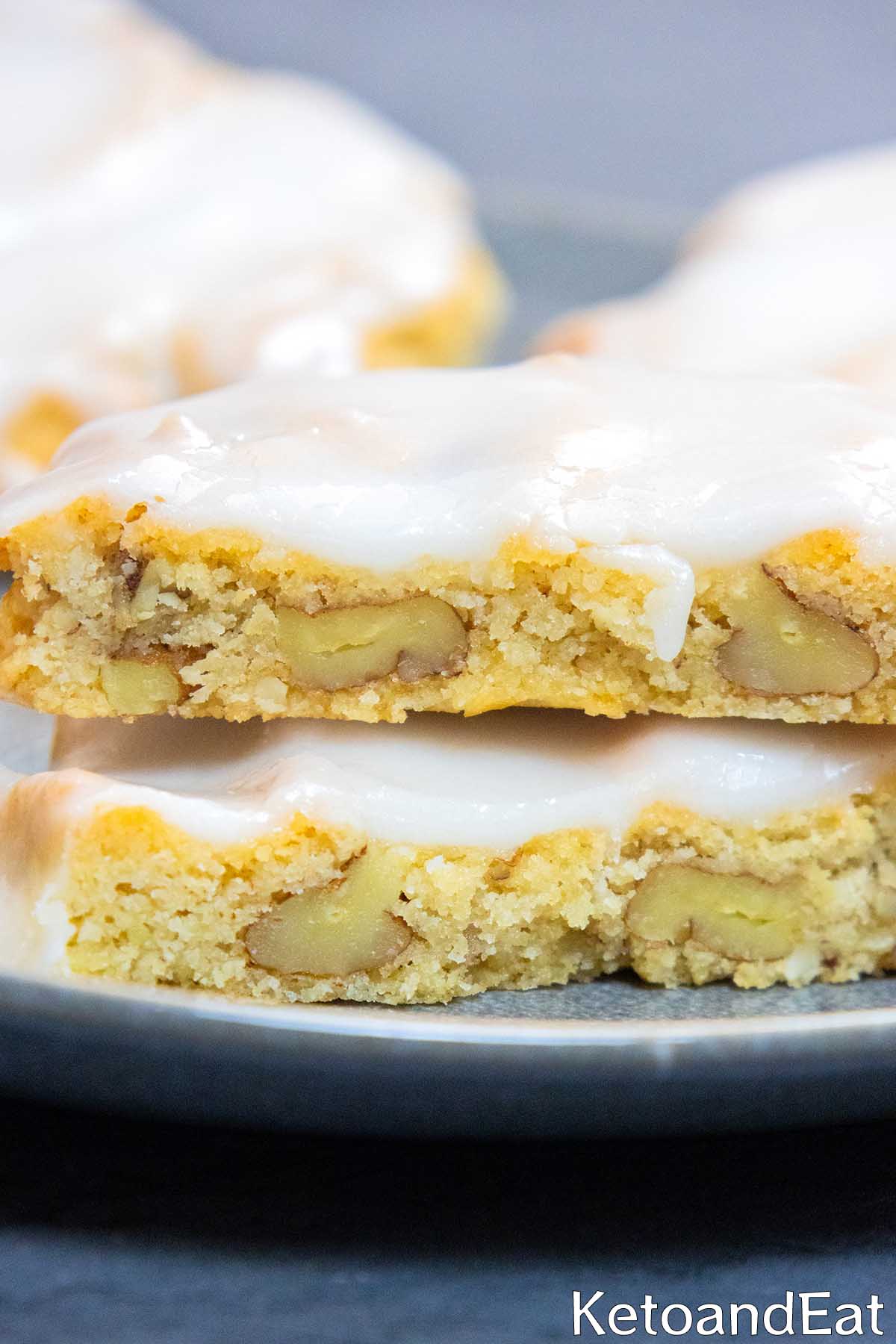 Low Carb Vanilla Pecan Cookies
