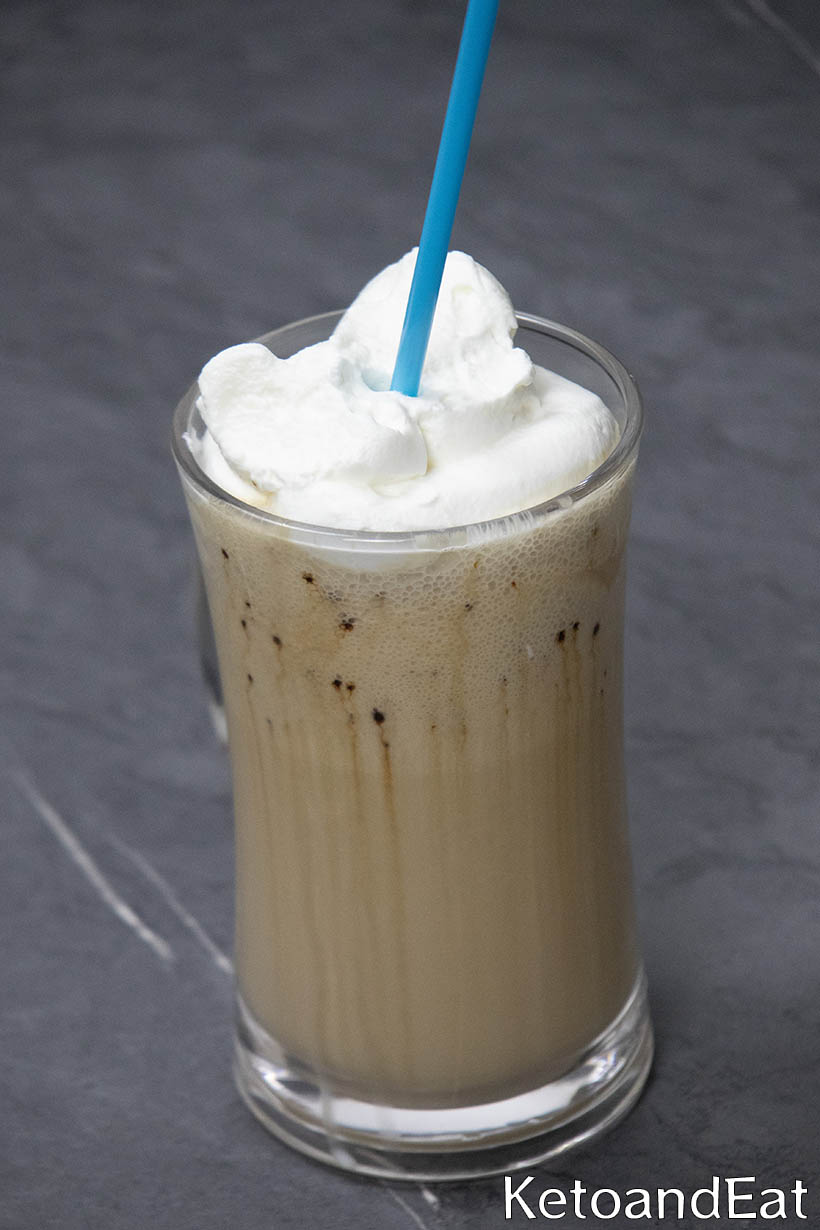 Making Coffee Milkshake 