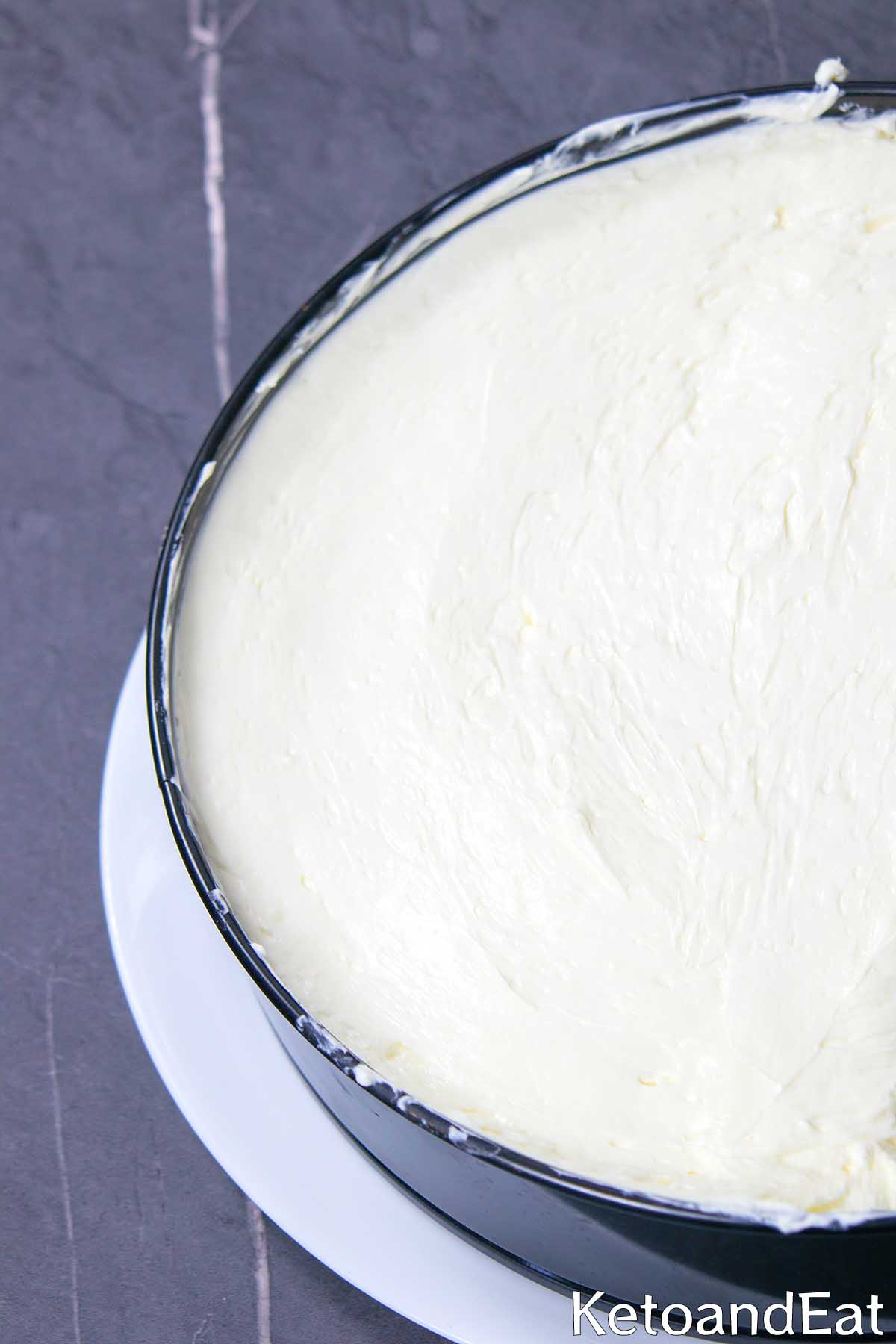No Bake Cheesecake