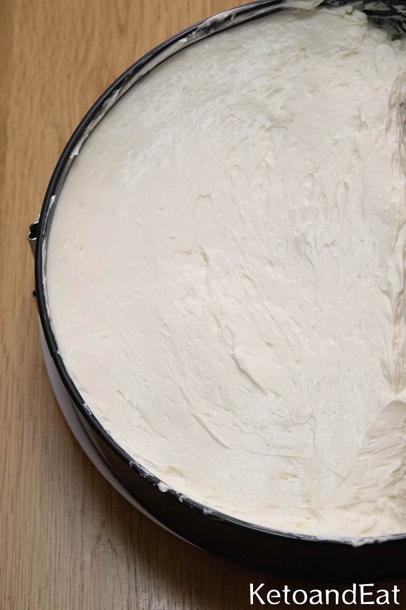 No Bake Mascarpone Cheesecake