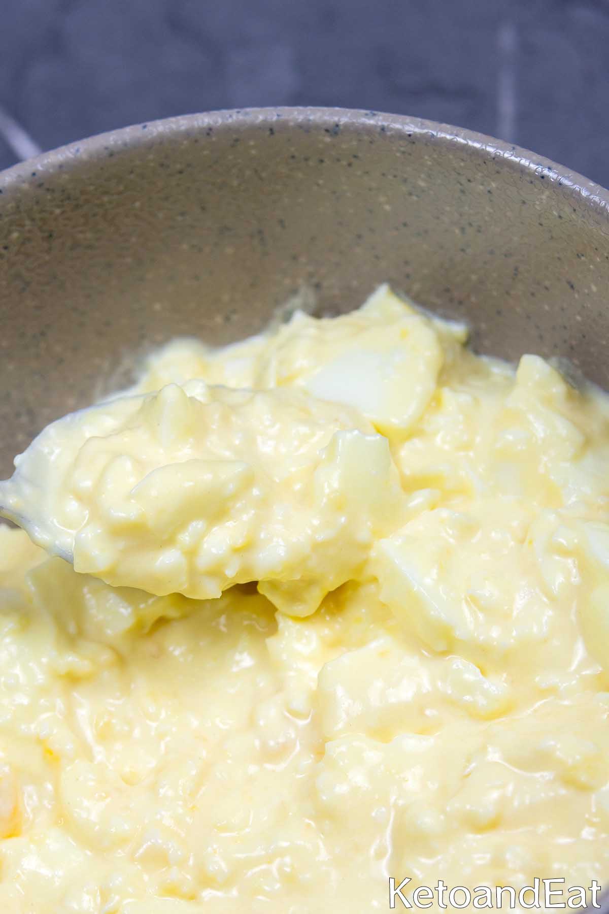 No Mayo Egg Salad 