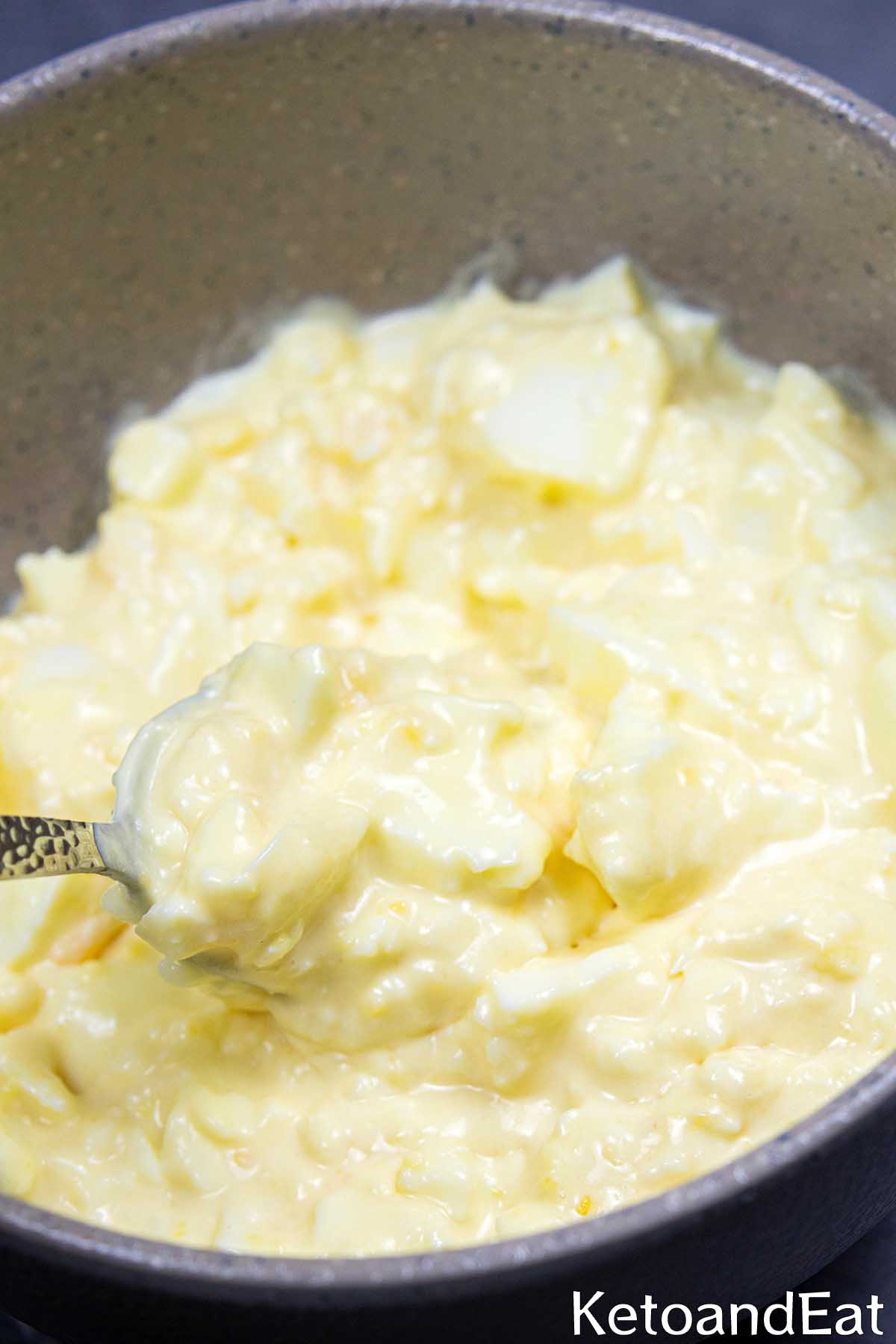 No Mayo Egg Salad 