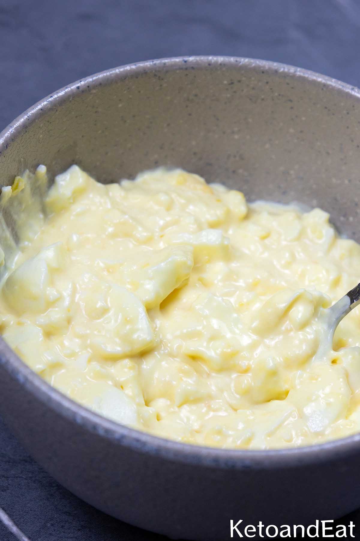 No Mayo Egg Salad Recipe