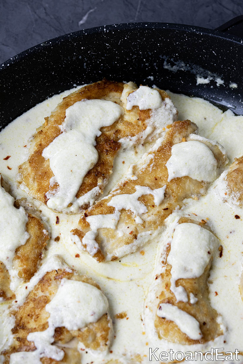 One Pan Creamy Chicken 
