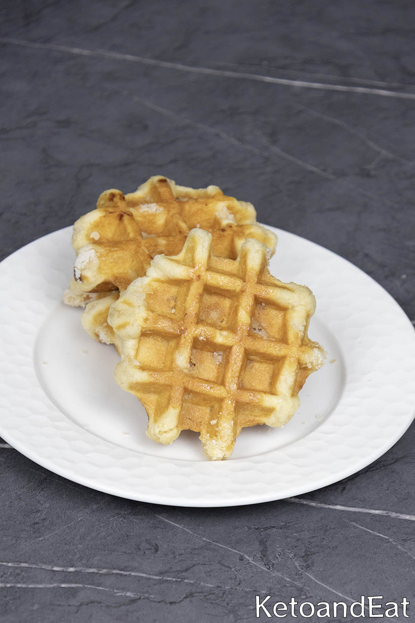 Peanut Butter Waffles