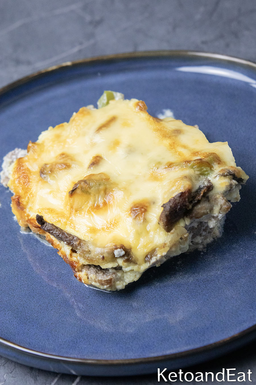 Philly Cheesesteak Casserole