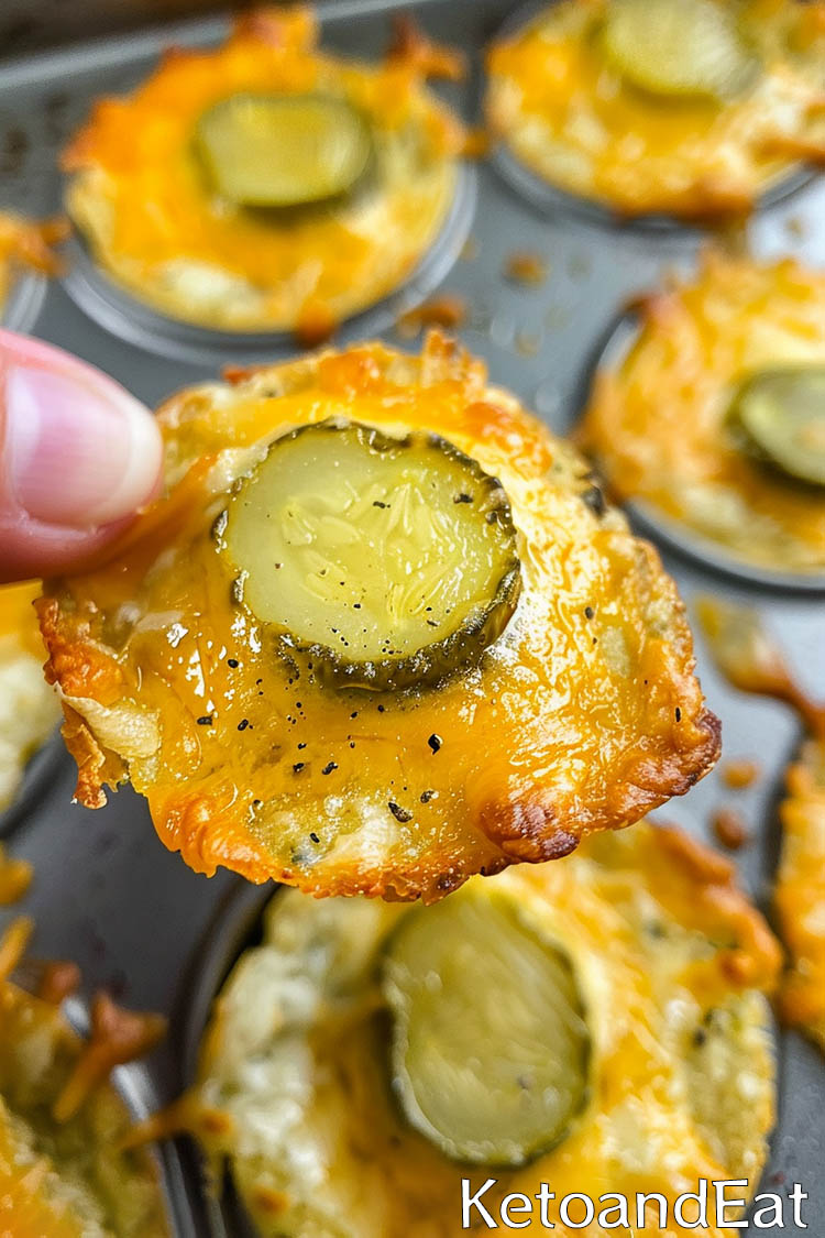 Pickle Chips With Cheese