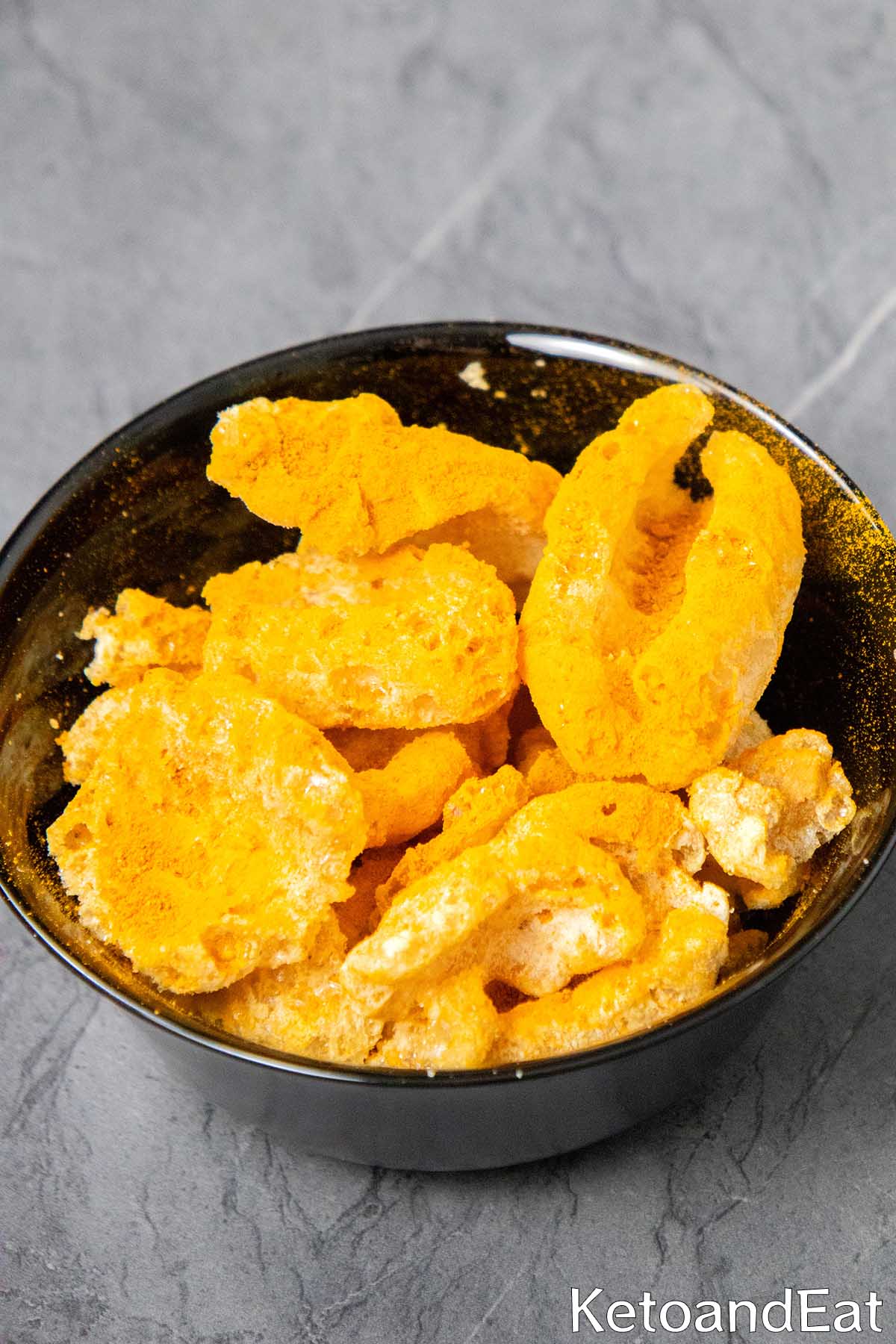 Pork Rind Cheese Puffs