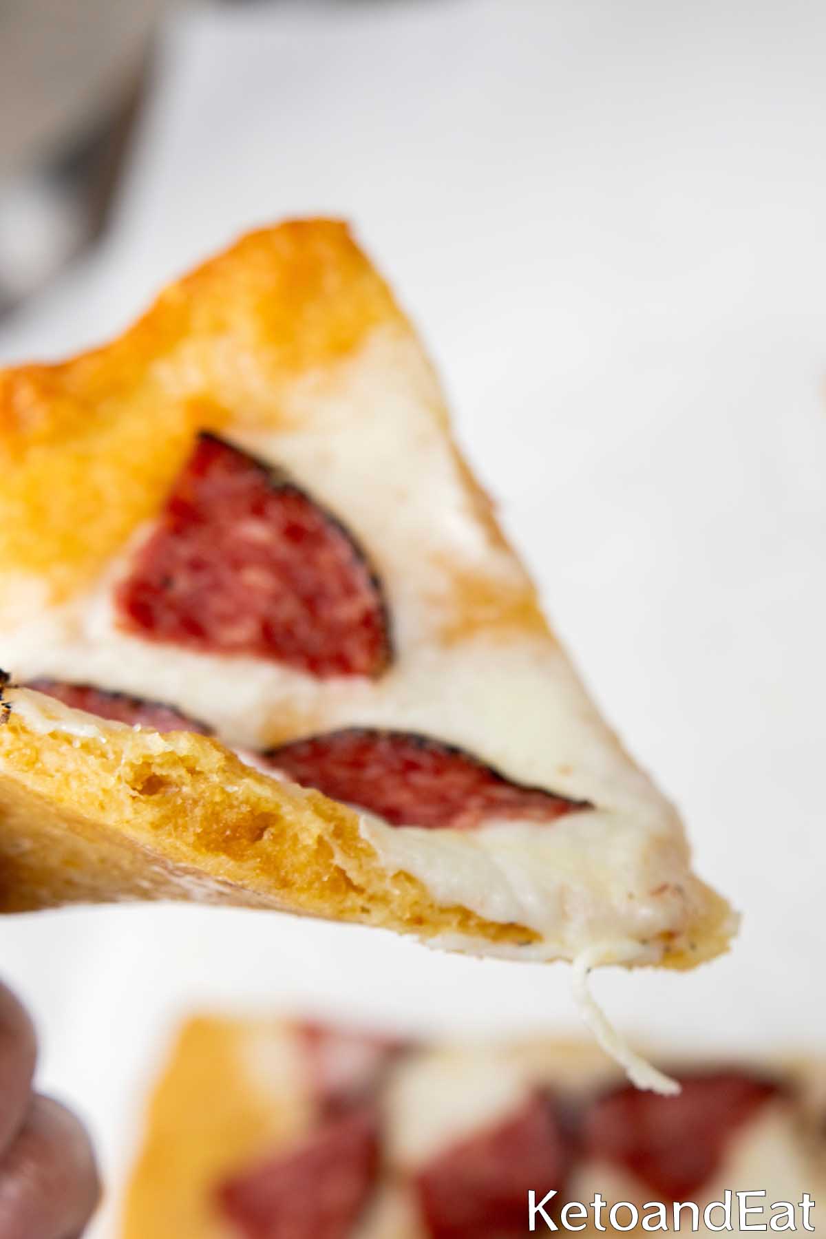 Pork Rind Pizza Crust