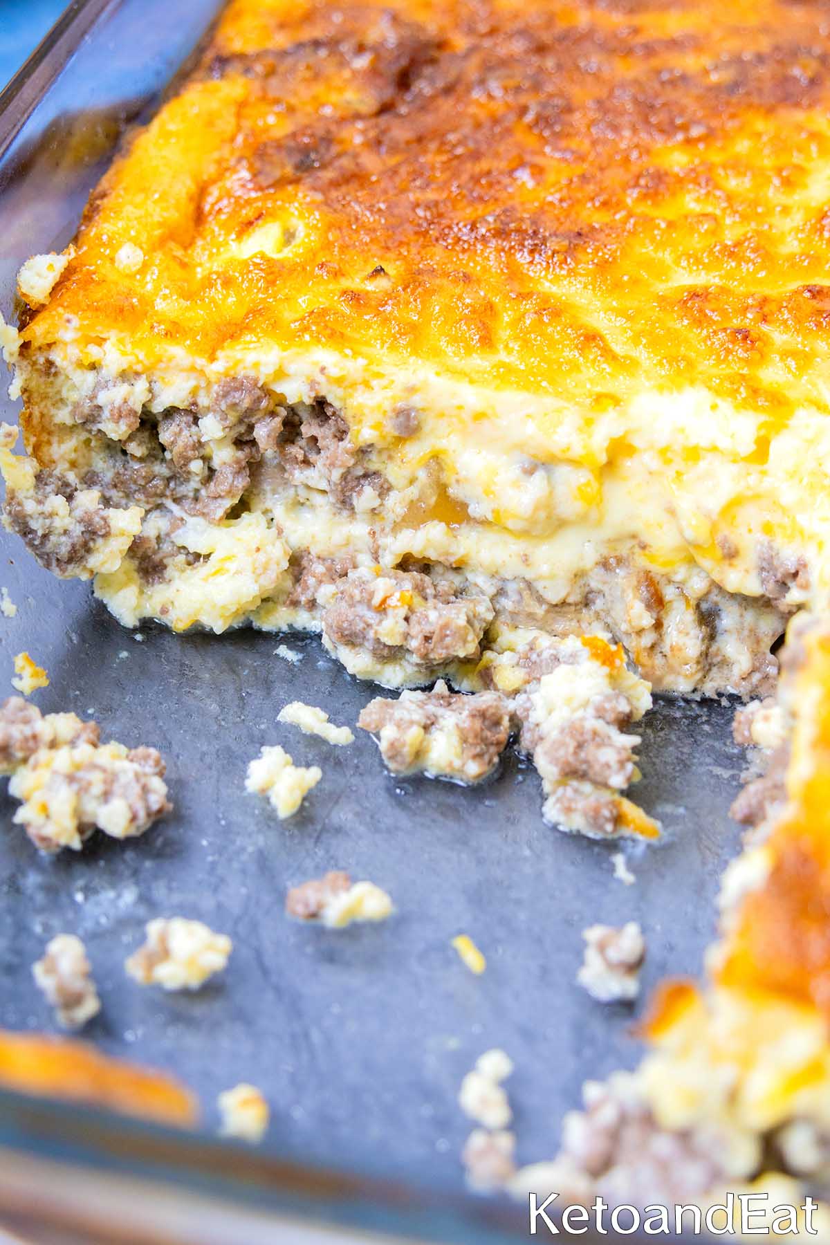 Sausage Crustless Quiche