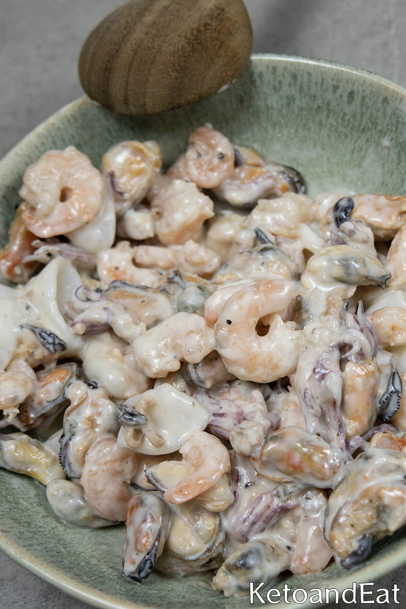Seafood Alfredo