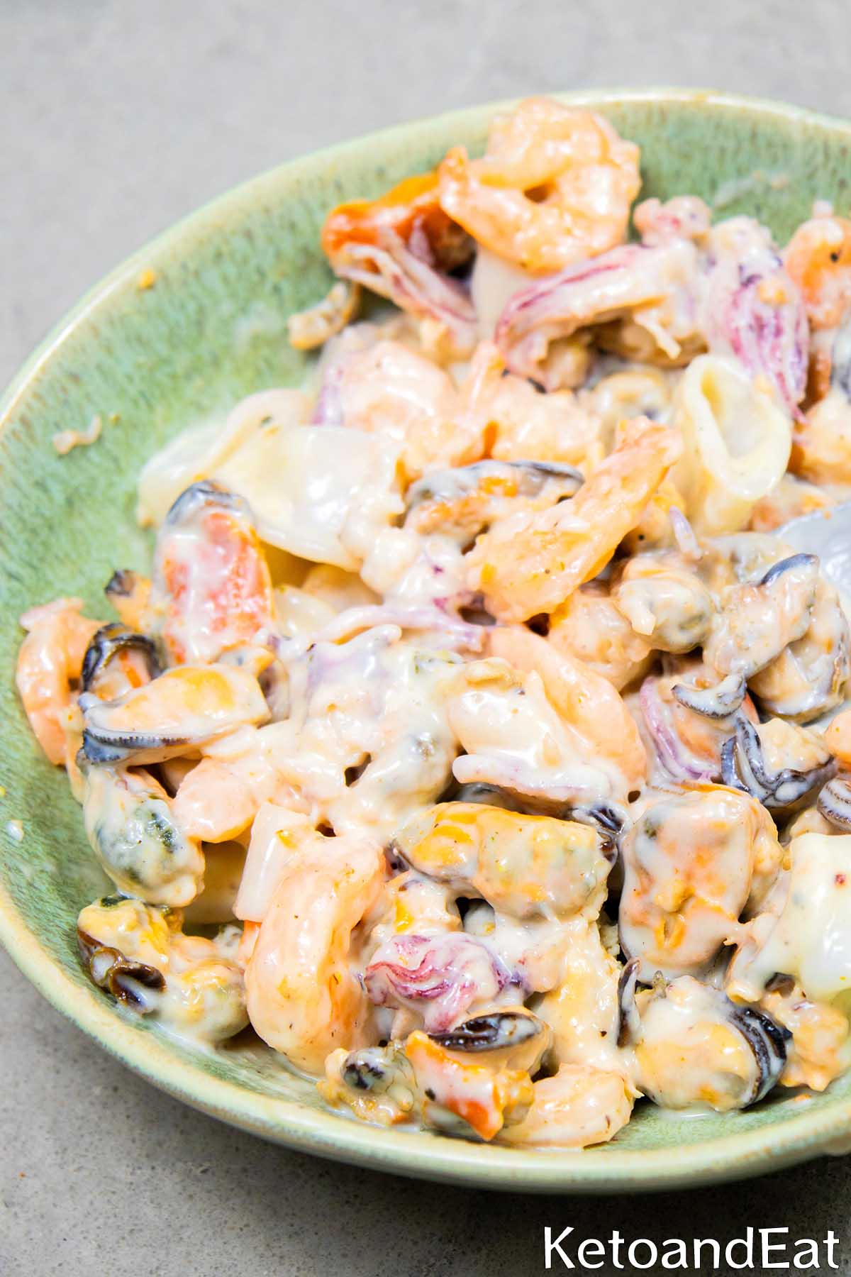 Seafood Alfredo