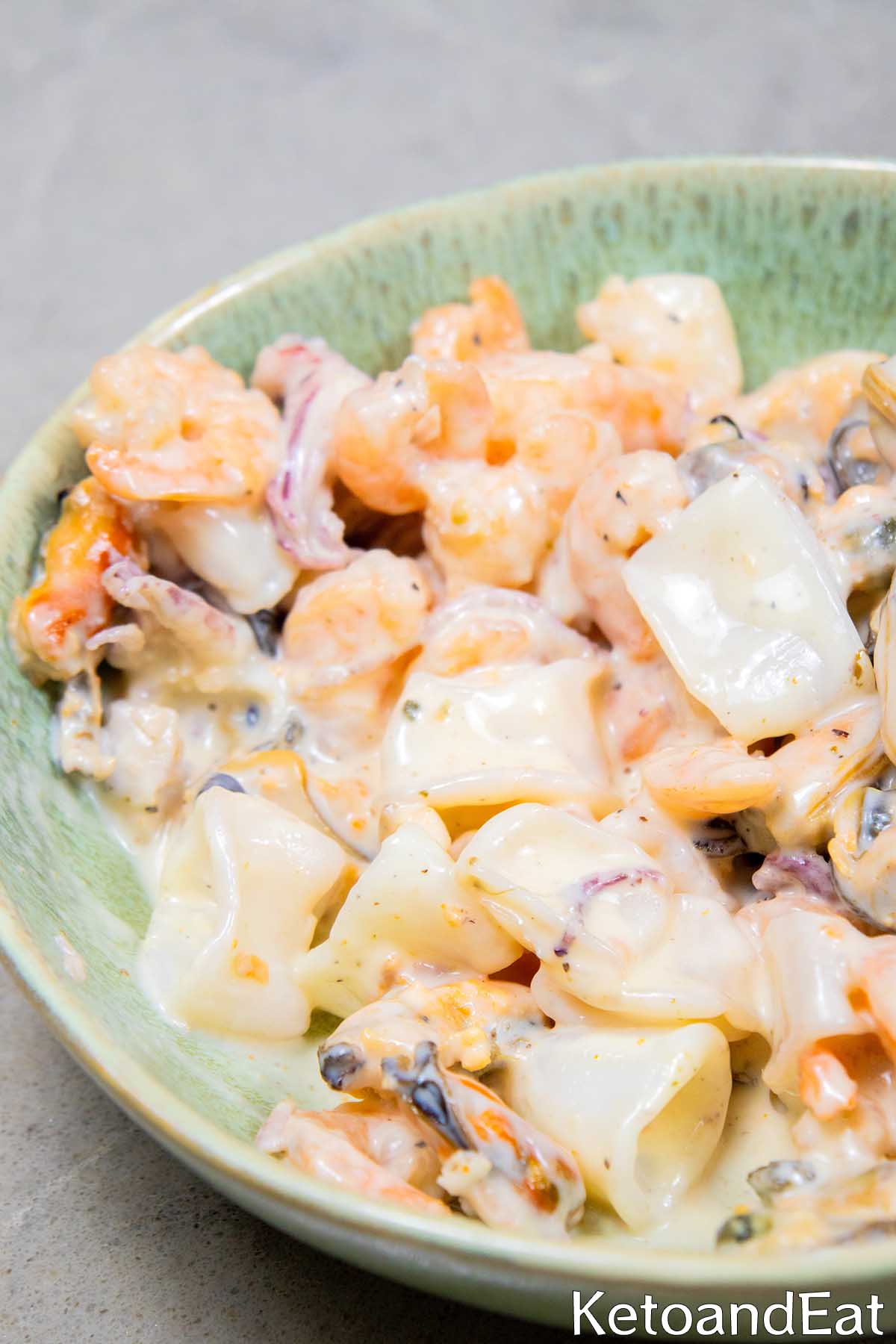 Seafood Alfredo