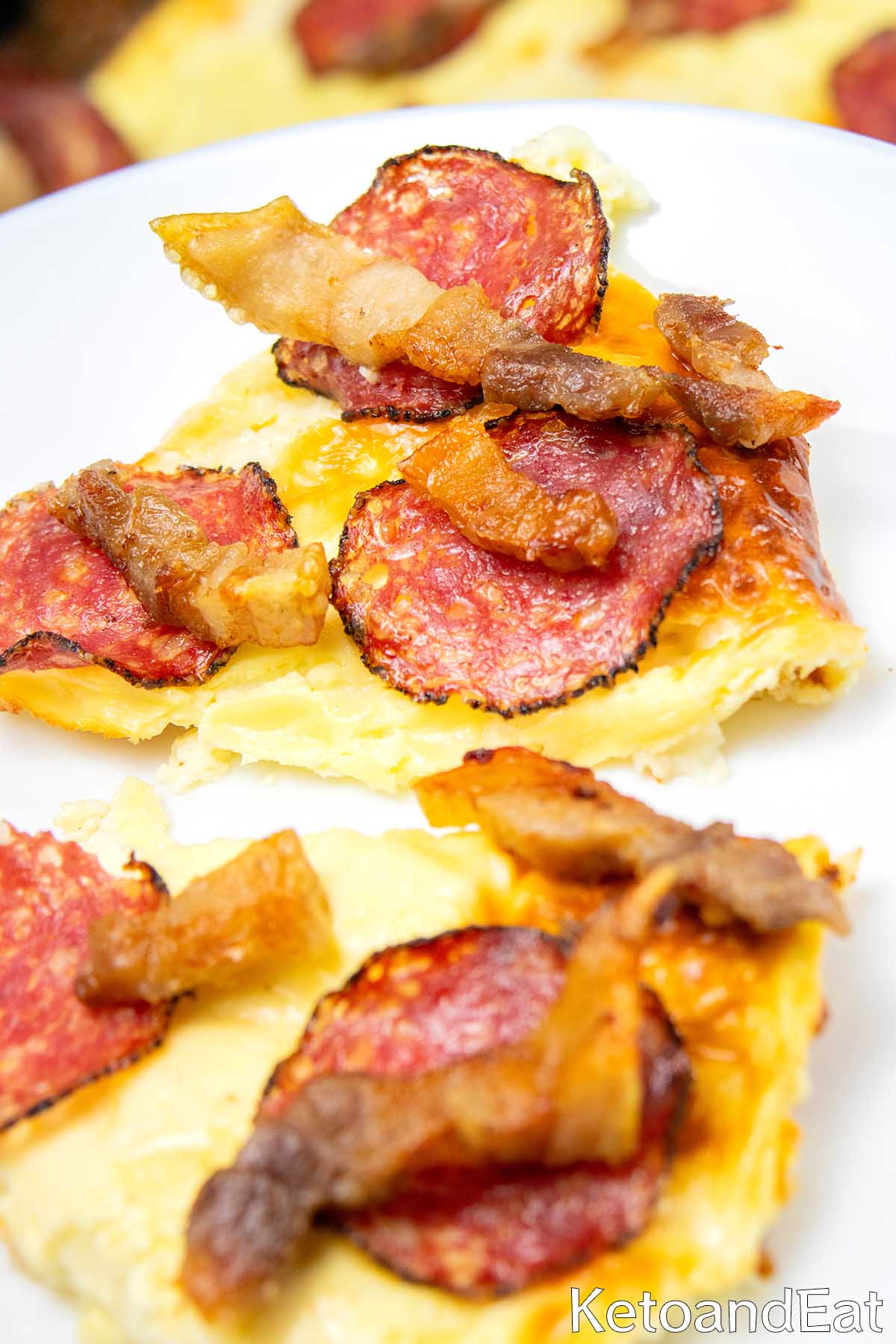Skillet Bacon Pizza