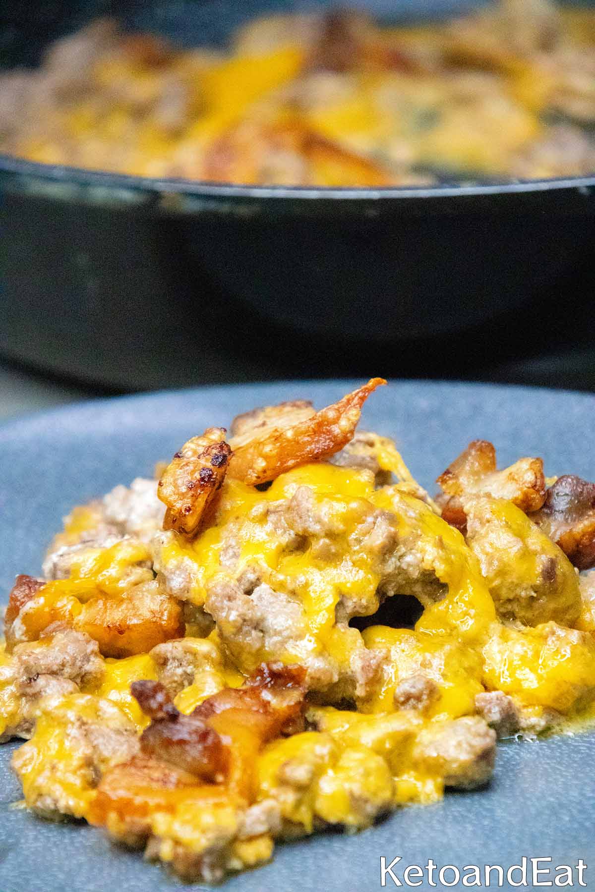 Skillet Cheeseburger Casserole  