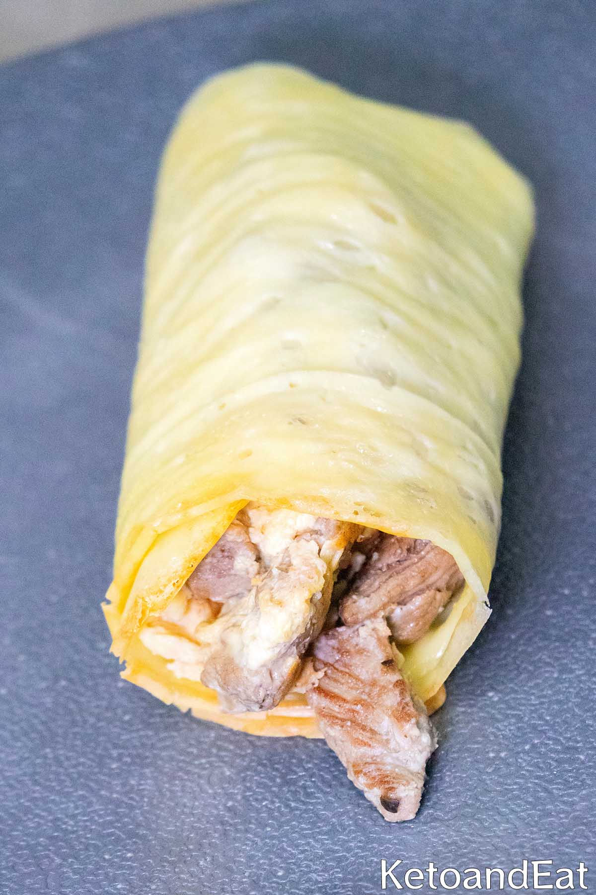 Steak Egg Wrap 