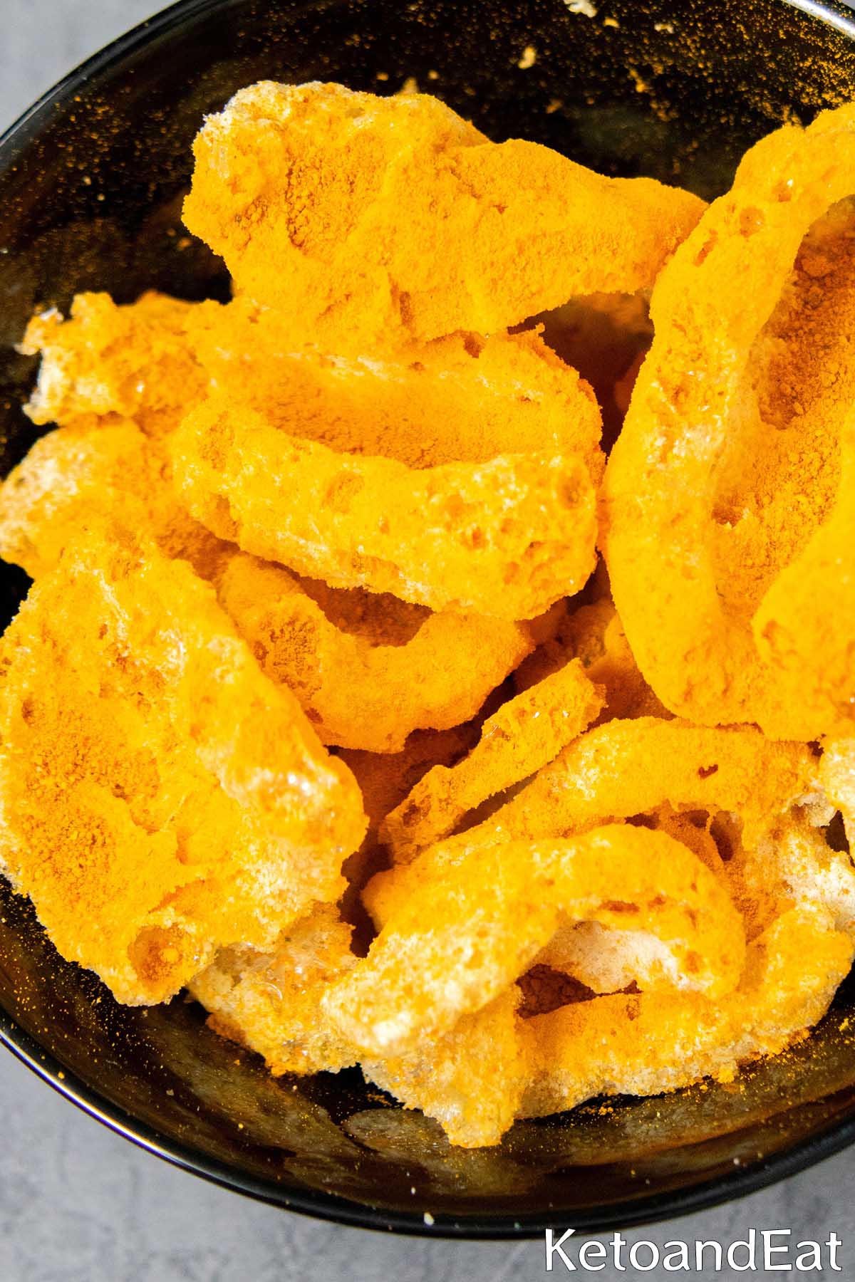 Tasty Pork Rind Cheese Puffs