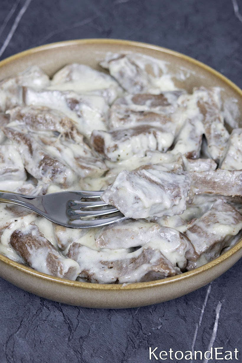Tongue in Cream Sauce Recipe