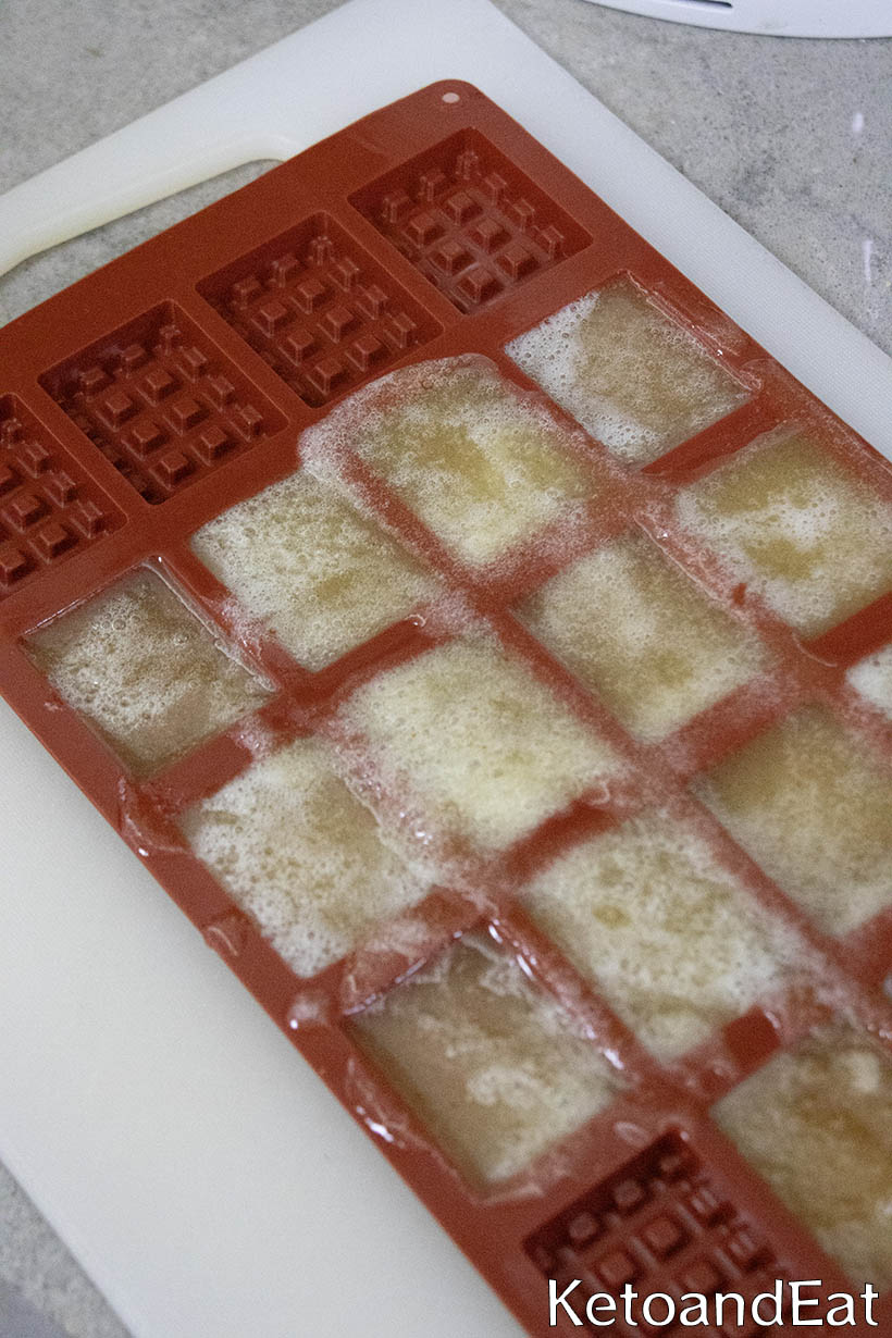 Whipped Brown Butter Bites In Mold