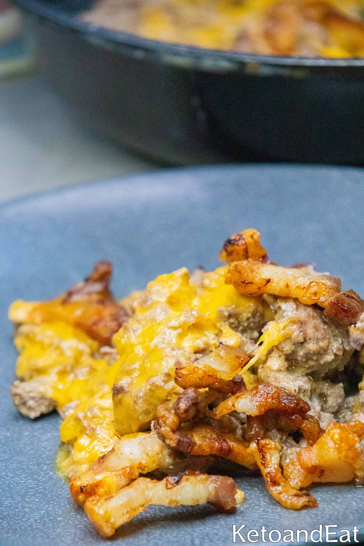 Yummy Skillet Cheeseburger Casserole