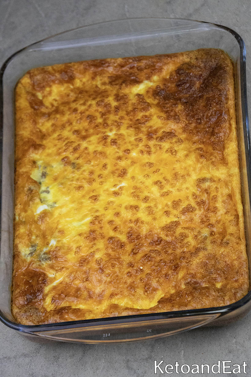 Zero Carb Breakfast Casserole 