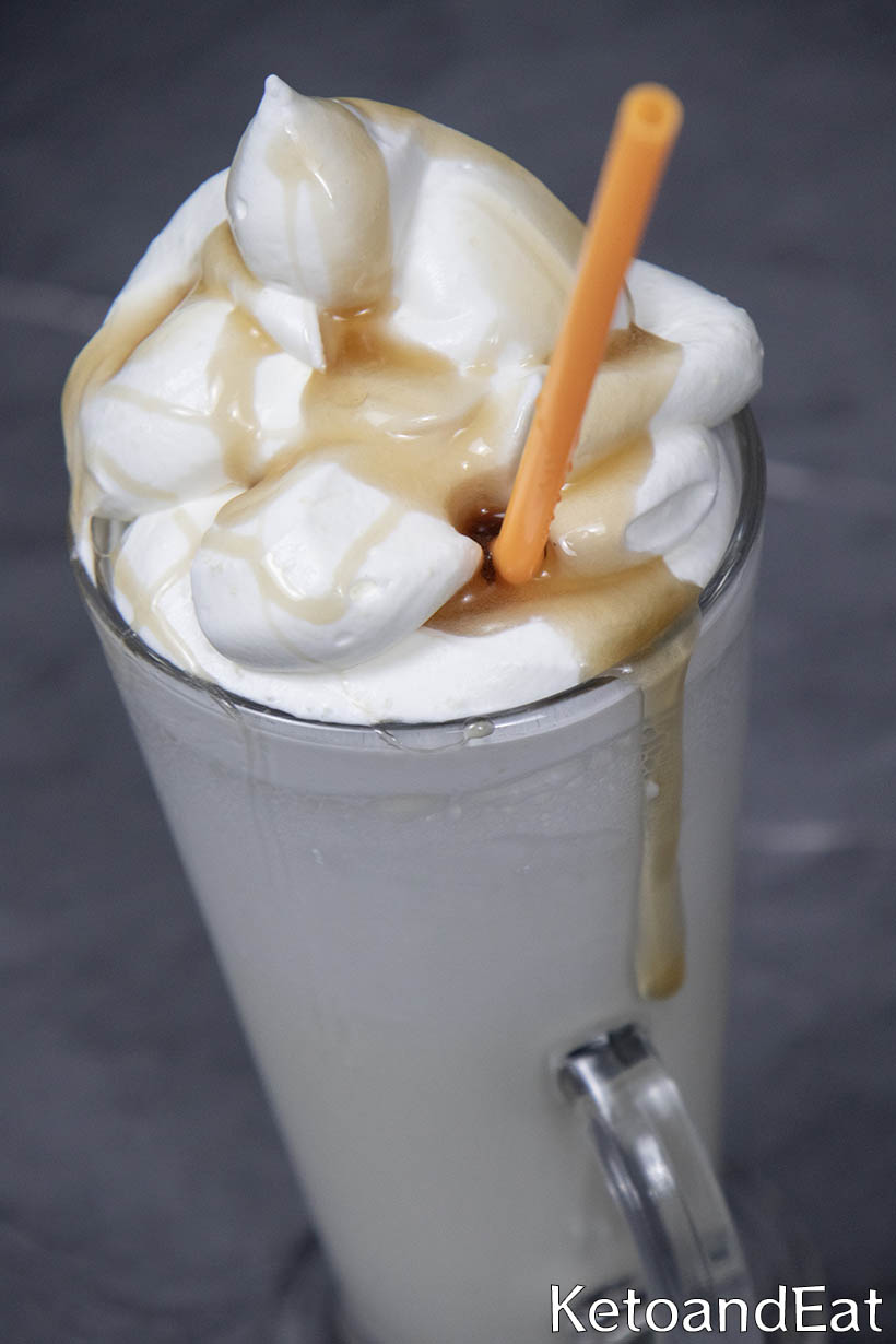 Zero Carb Carnivore Caramel Milkshake